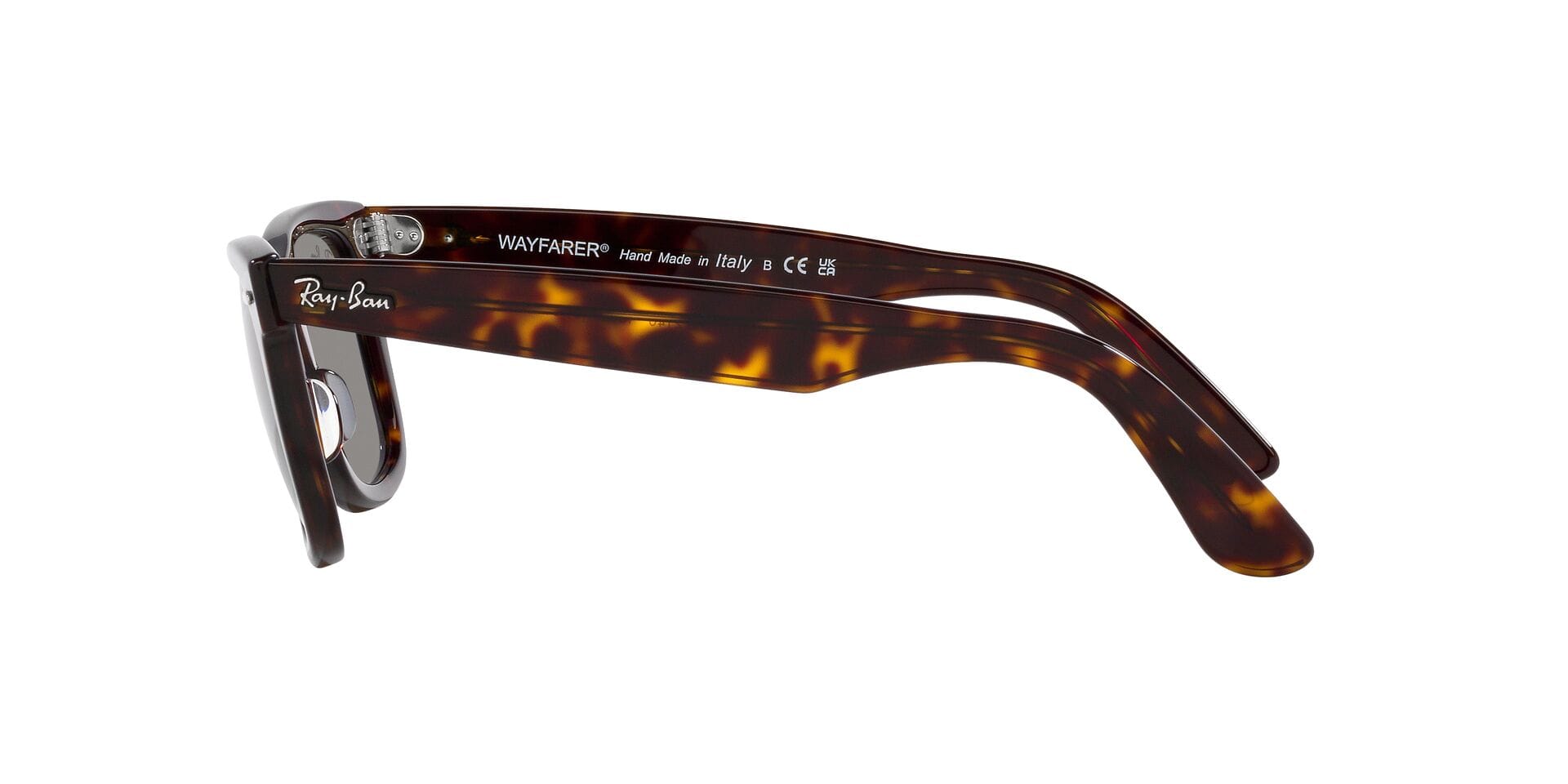 Rayban 0RB2140 Sunglass Havana Unisex Full Shell Sunglass — Havana frame — view 3