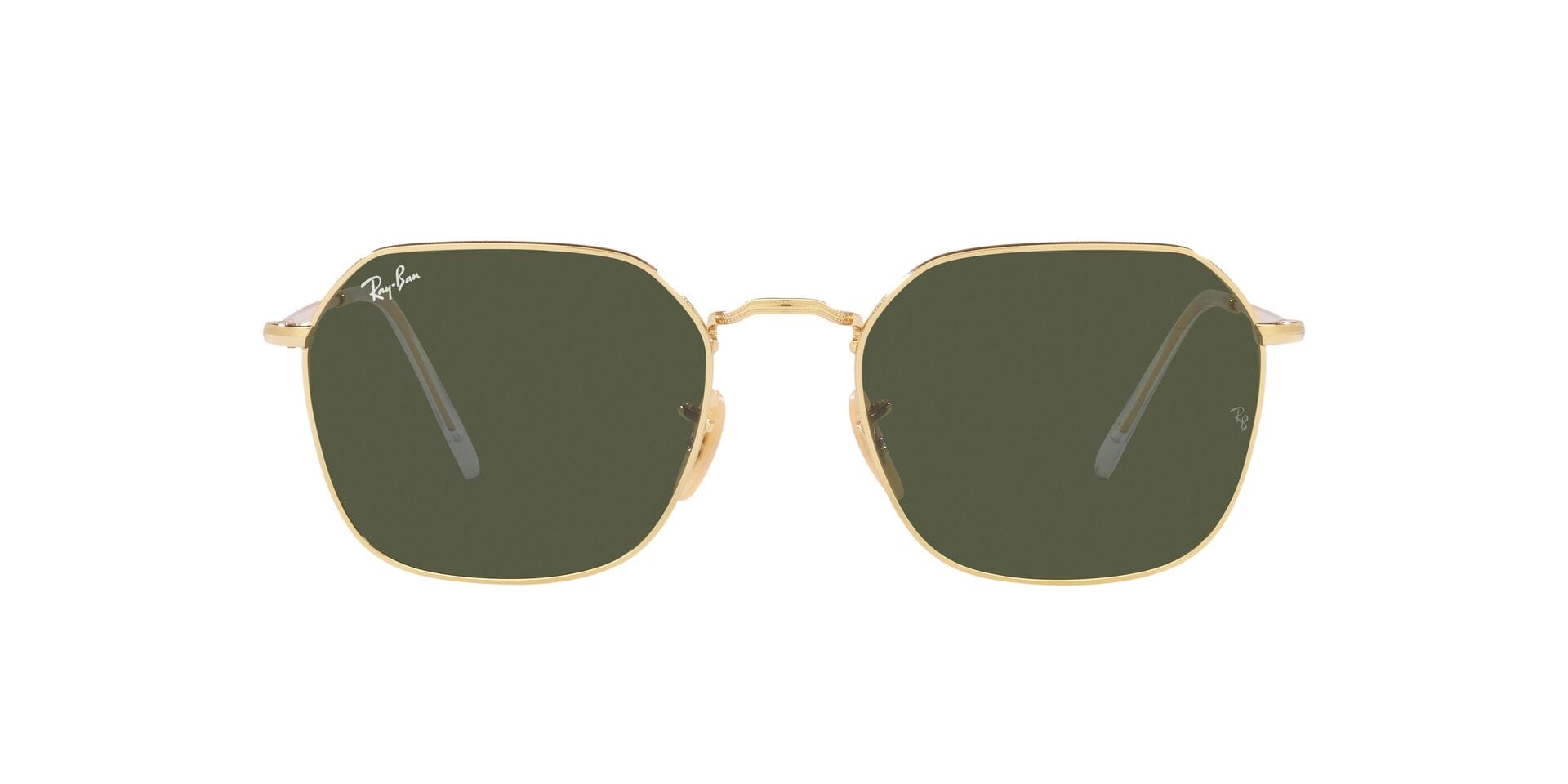 Rayban 0RB3694 Sunglass Gold Unisex Full Metal Sunglass — Gold frame — view 2