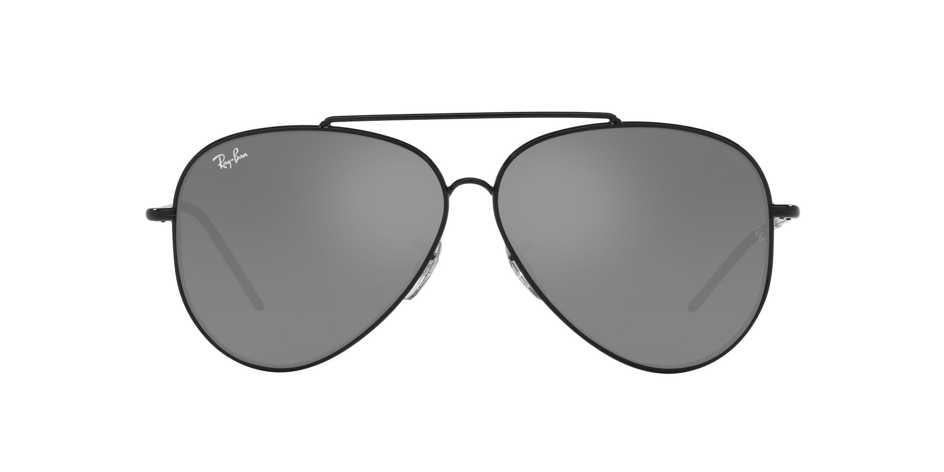 Rayban 0RBR0101S Sunglass Black Male Full Metal Sunglass — Black frame — view 2