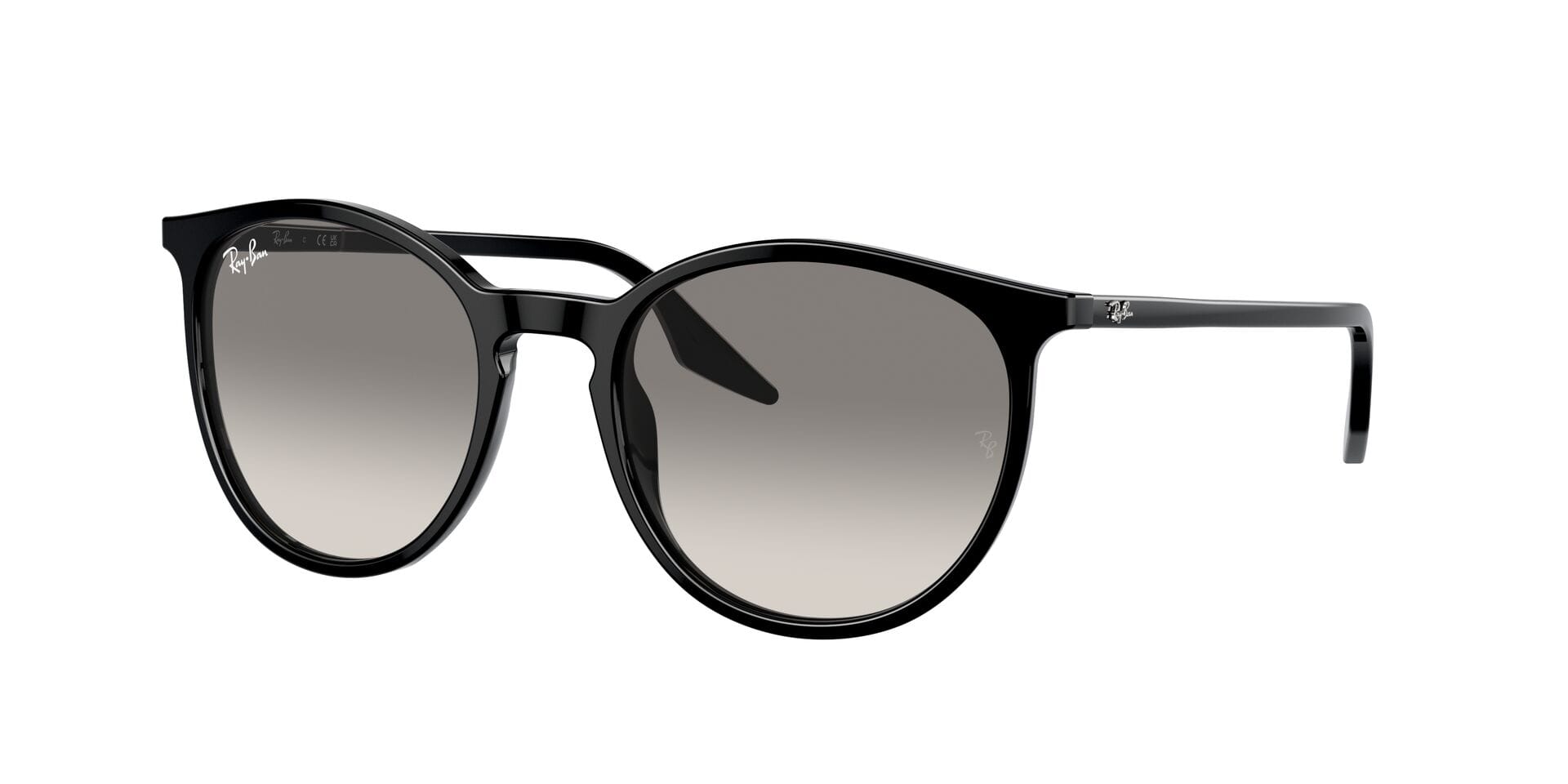 Rayban 0RB2204 Sunglass Black Male Full Shell — Black frame