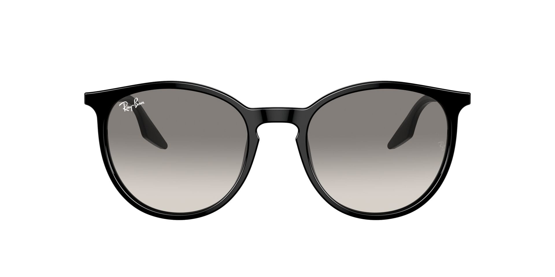 Rayban 0RB2204 Sunglass Black Male Full Shell Sunglass — Black frame — view 2
