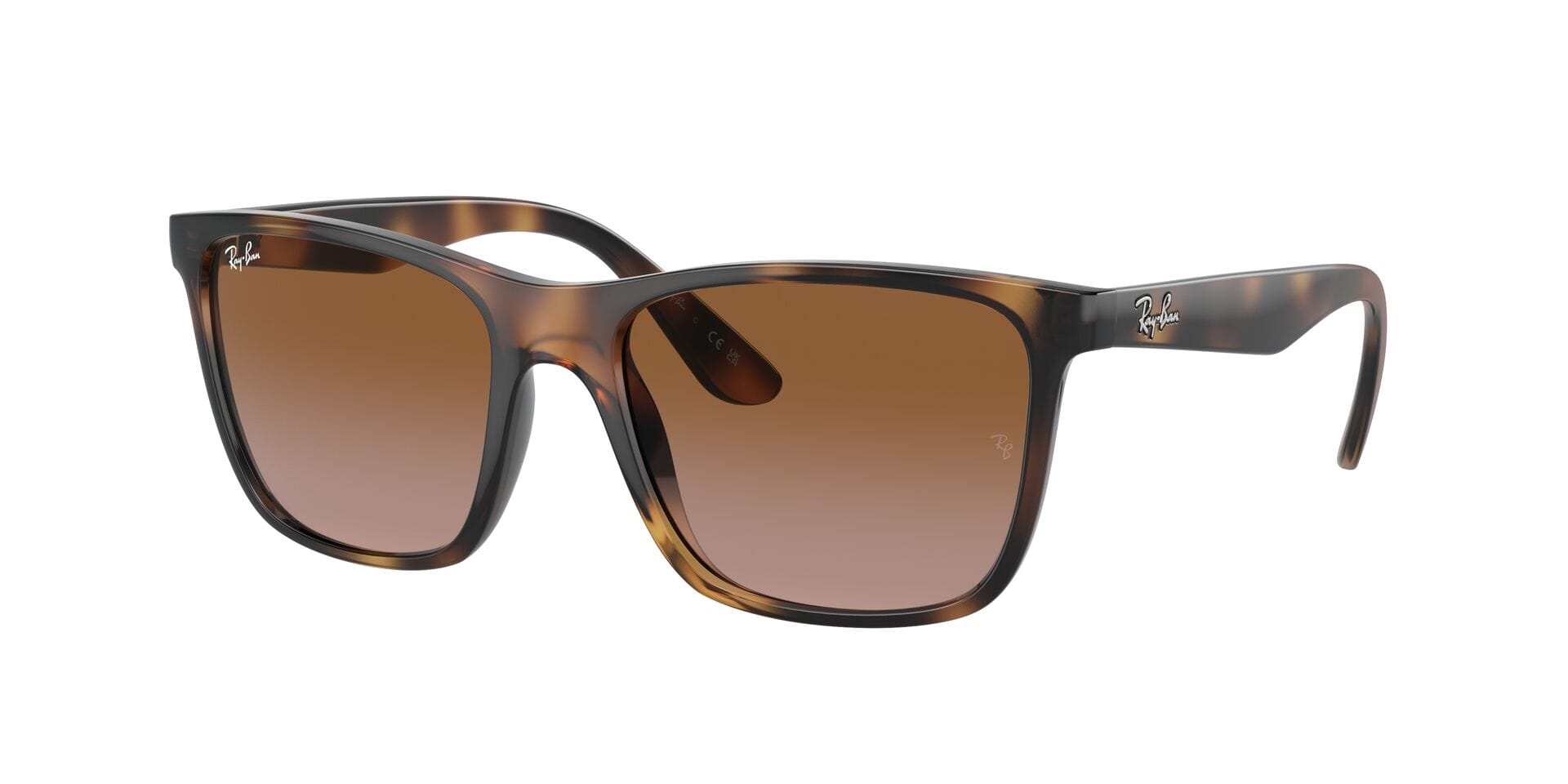 Rayban 0RB4349I Sunglass Tortoise Male Full Shell — Tortoise frame