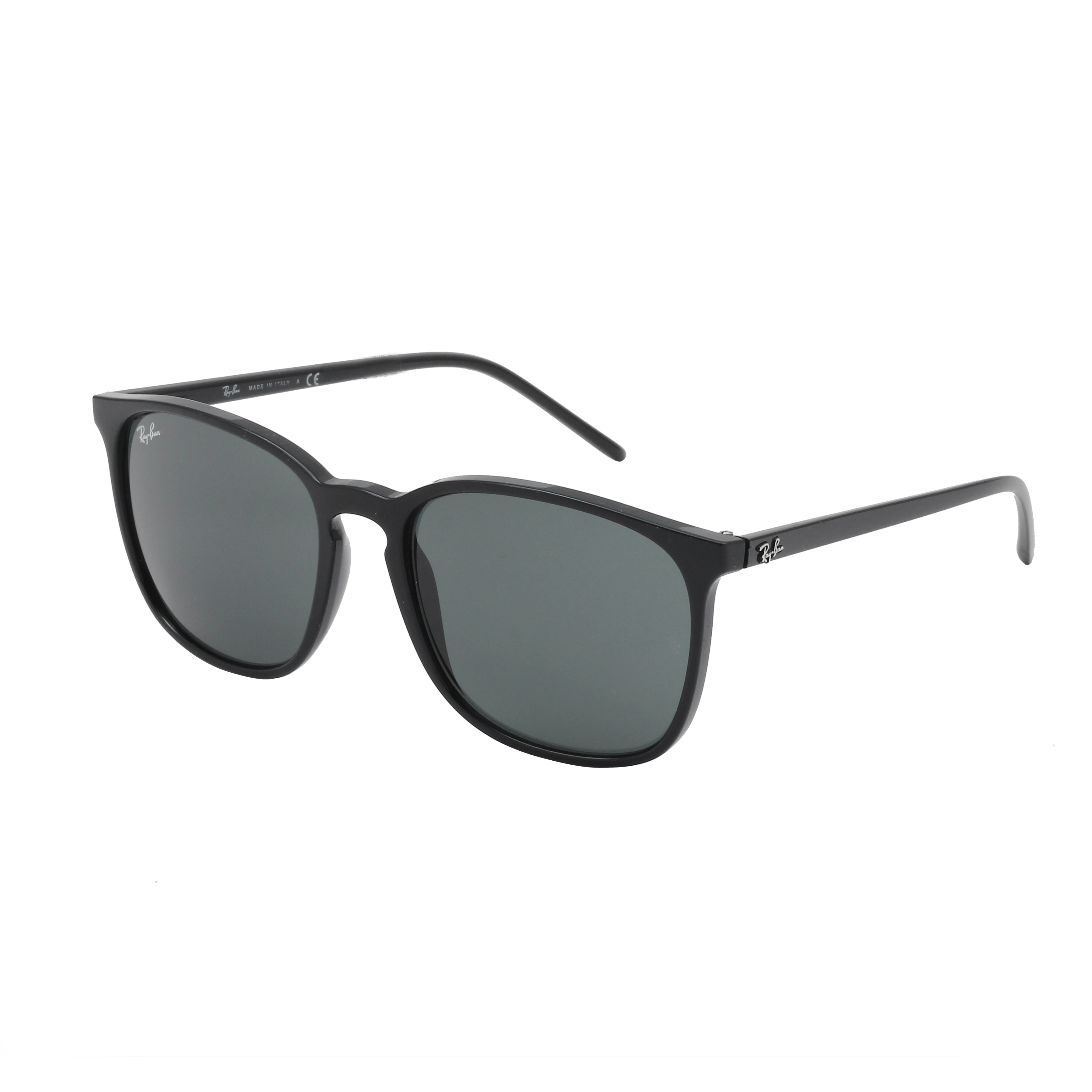 Rayban RB 4387 Sunglass Black Unisex Full Shell — Black frame
