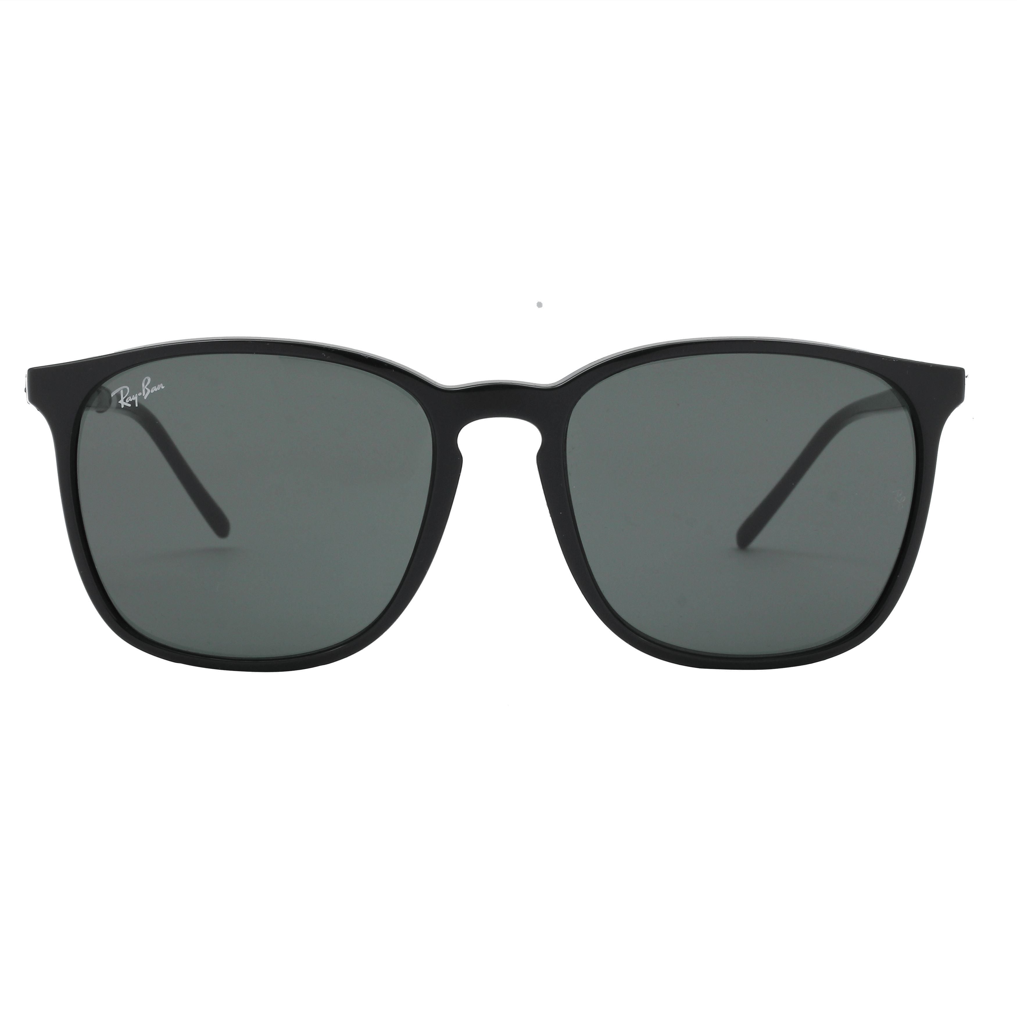 Rayban RB 4387 Sunglass Black Unisex Full Shell Sunglass — Black frame — view 5