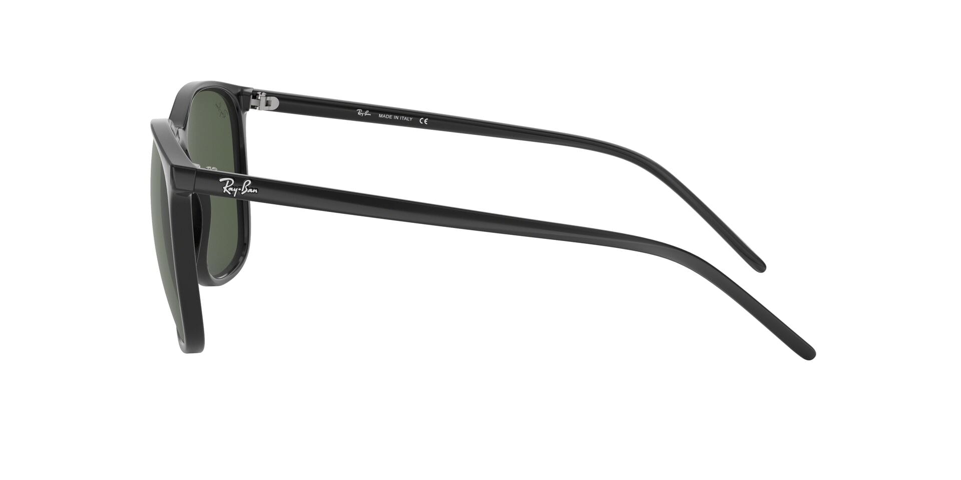 Rayban RB 4387 Sunglass Black Unisex Full Shell Sunglass — Black frame — view 3