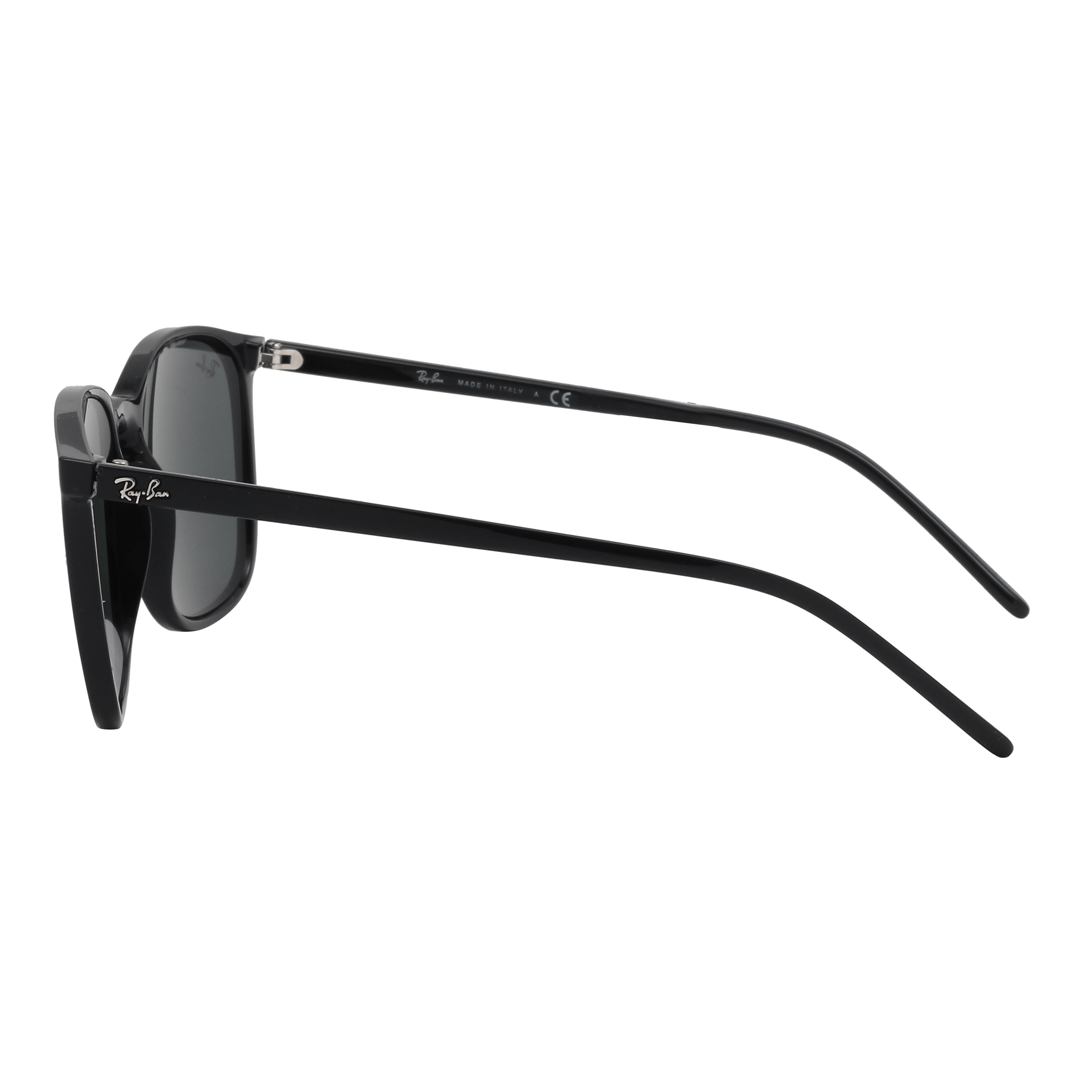 Rayban RB 4387 Sunglass Black Unisex Full Shell Sunglass — Black frame — view 6