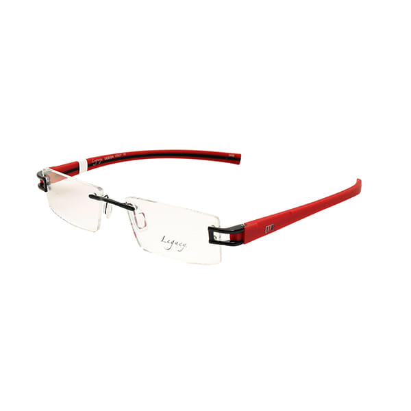 Inspira L6001/L6002 Frame Black Unisex RimLess Rubber