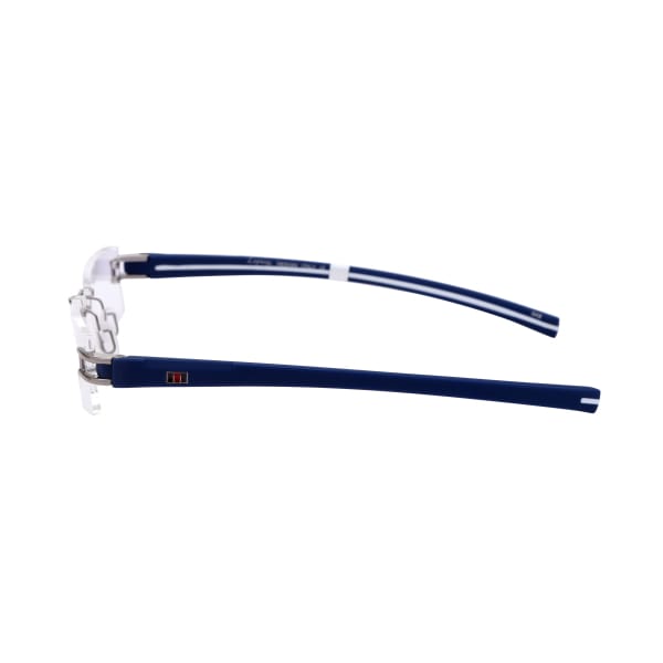 Inspira L6001/L6002 Frame Gun Metal Unisex RimLess Rubber Frame — Gun Metal frame — view 3