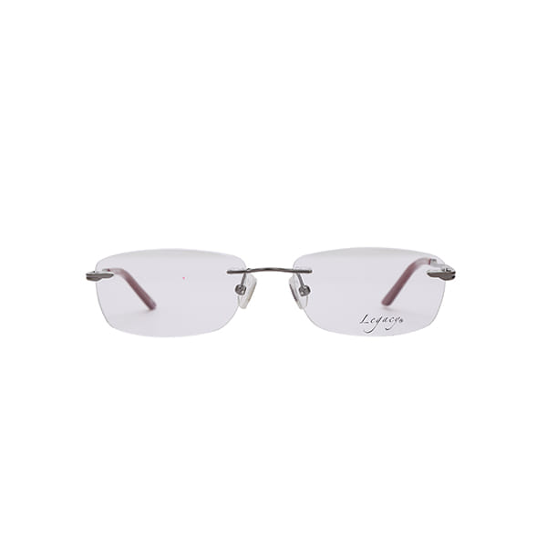 Inspira 8915D/8915N Frame Gun Metal Female RimLess Metal Frame — Gun Metal frame — view 2