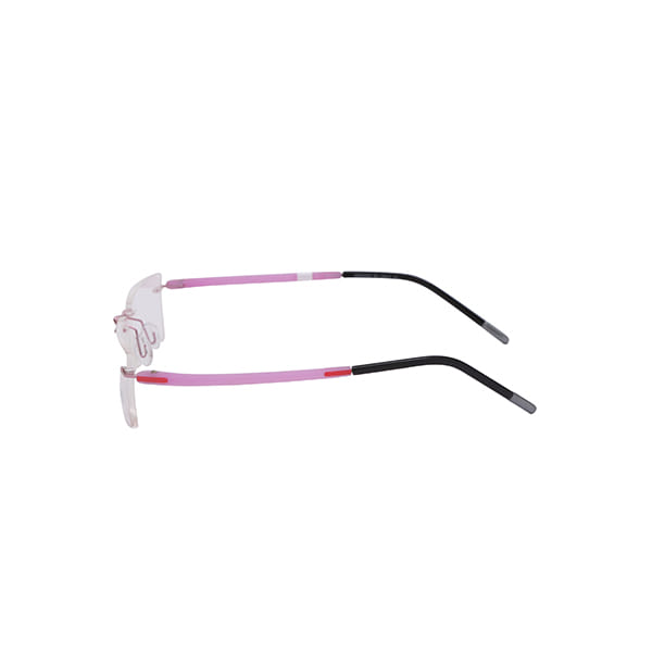 Inspira 160627 Frame Pink Female RimLess Shell Frame — view 3