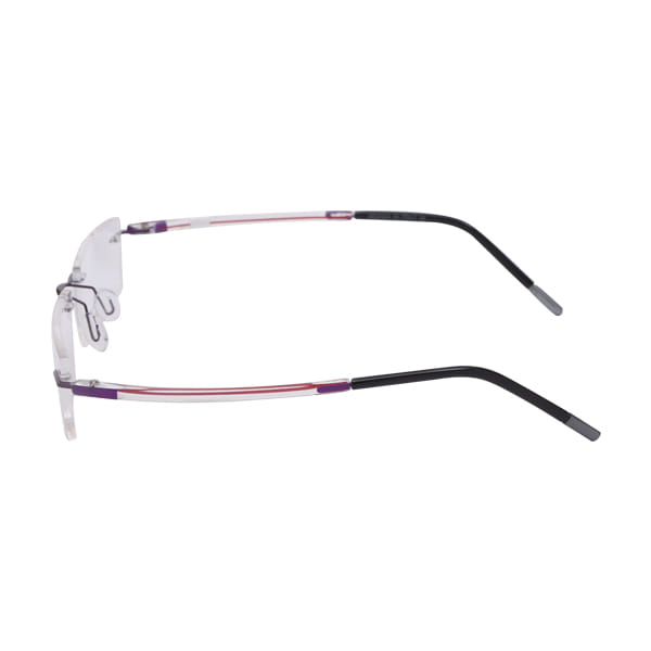 Inspira 160629 Frame Violet Unisex RimLess Shell Frame — view 3