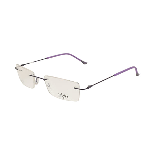 Inspira ASSORTED Frame Miscellaneaous Unisex RimLess Metal — Miscellaneaous frame