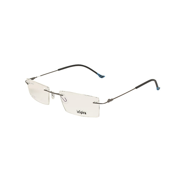 Inspira ASSORTED Frame Miscellaneaous Unisex RimLess Metal — Miscellaneaous frame