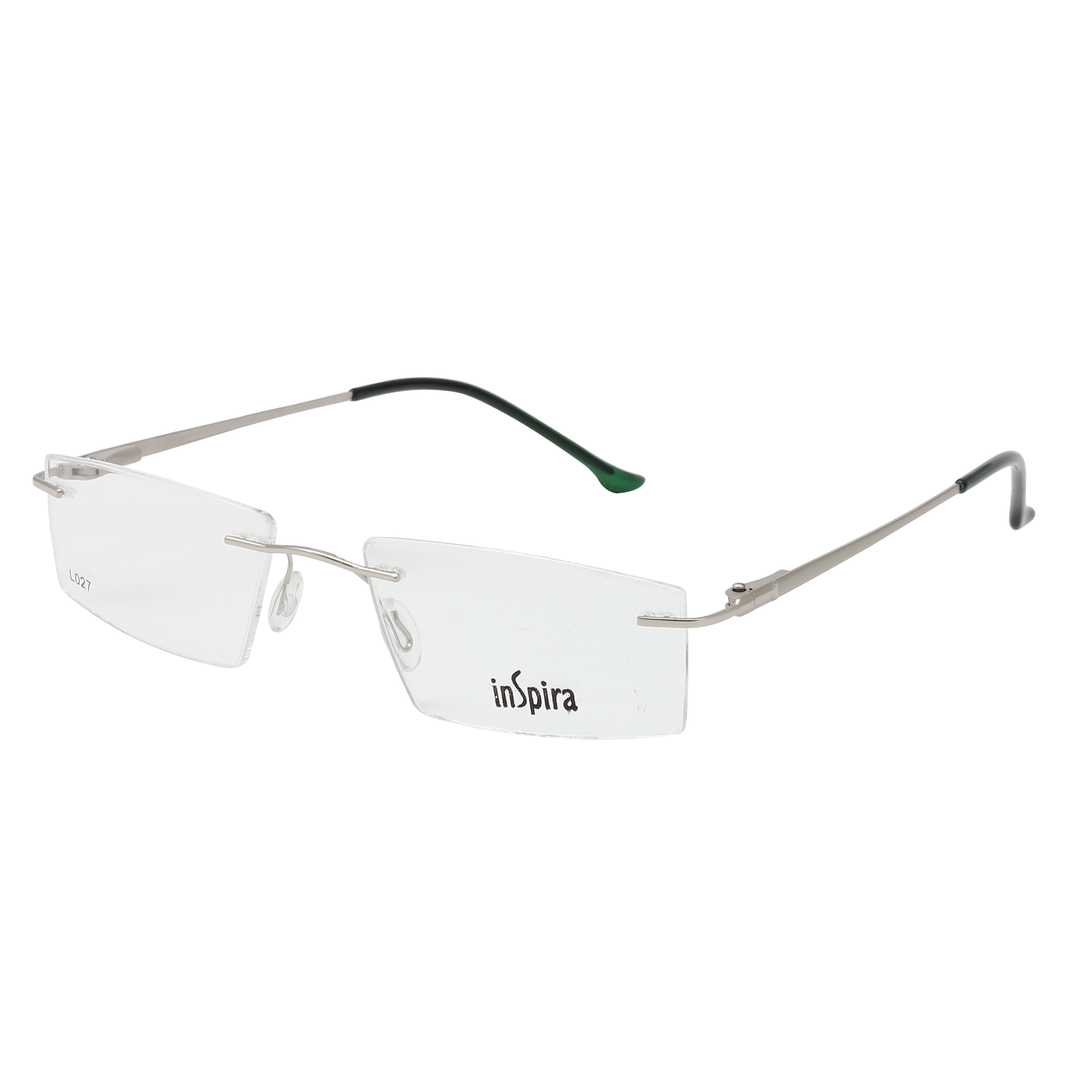 Inspira L027/L028 Frame Miscellaneaous Unisex RimLess Metal — Miscellaneaous frame