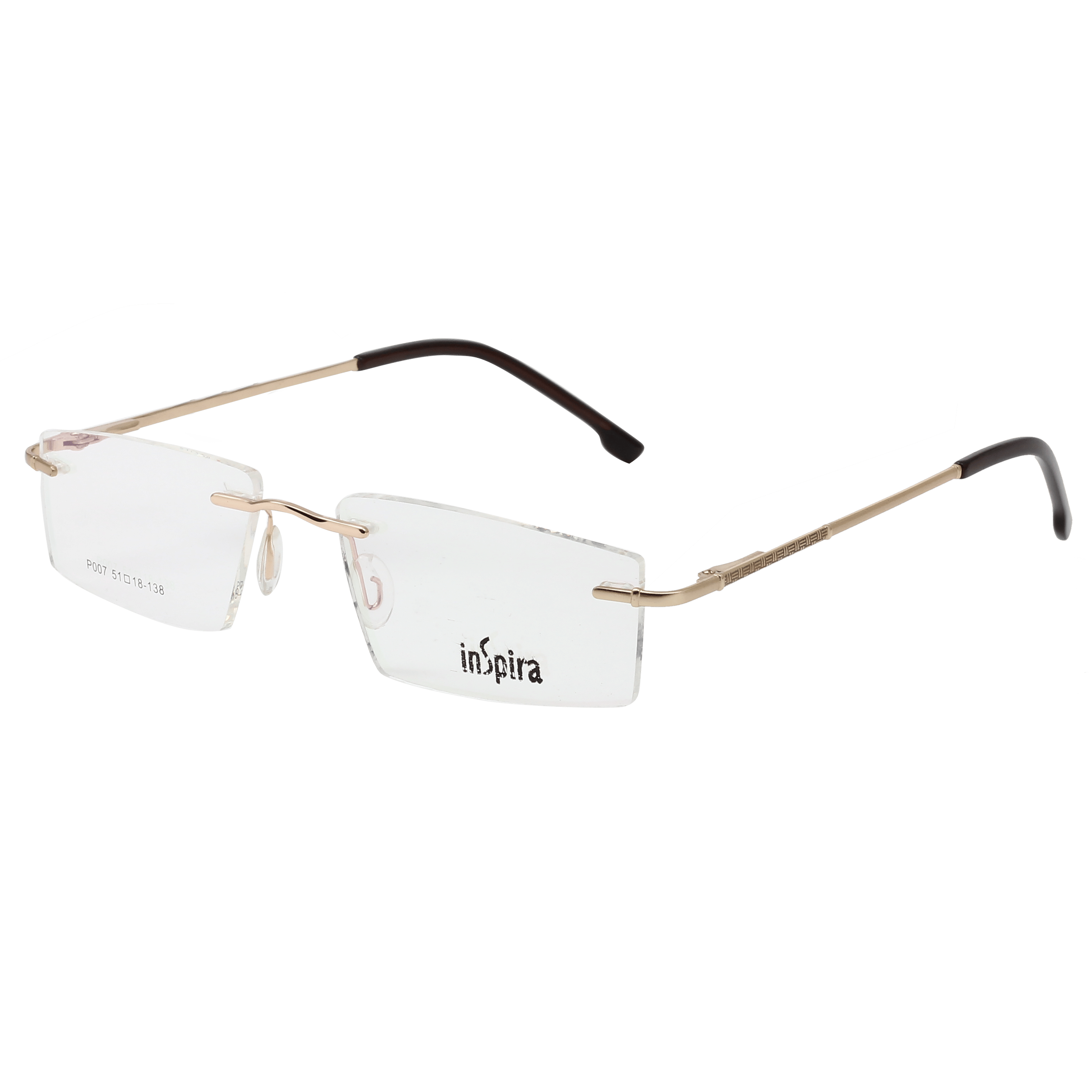 Inspira P006/P007 Frame Miscellaneaous Unisex RimLess Metal