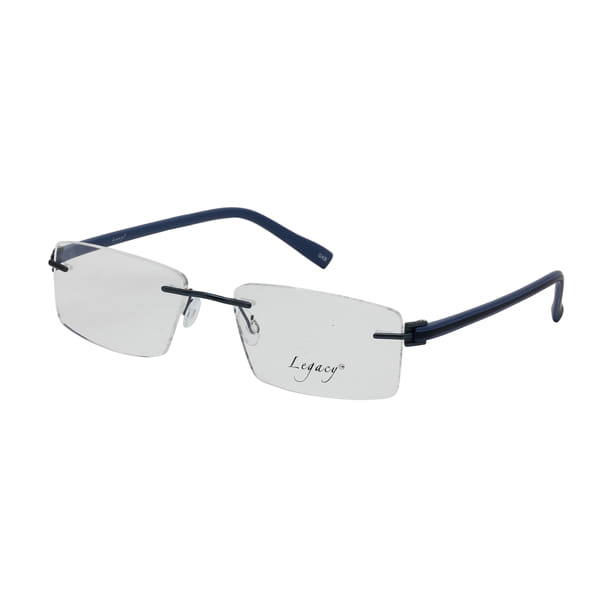 Inspira 1917S Frame Blue Unisex RimLess Shell — Blue frame