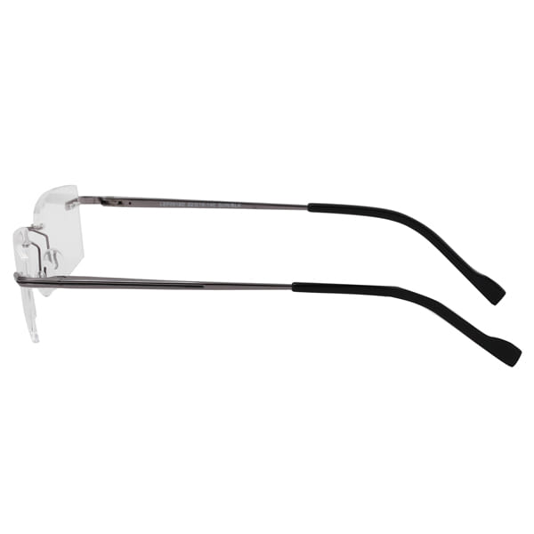 Inspira 0918D Frame Gun Metal Unisex RimLess Metal Frame — view 4