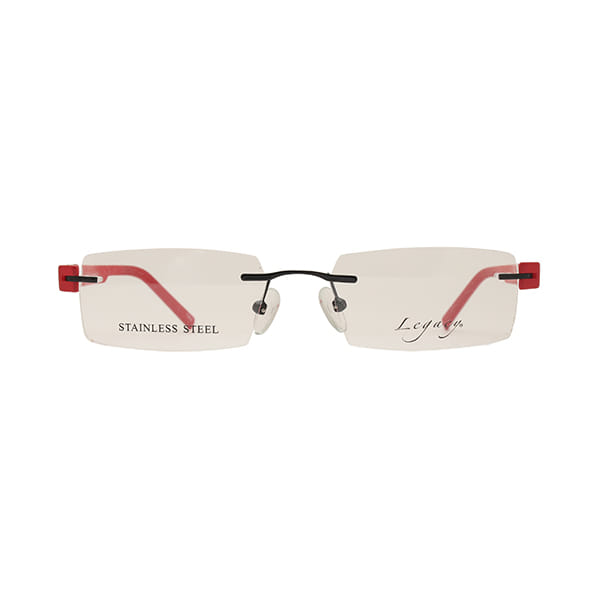 Inspira G475 Frame Black Unisex RimLess Shell Frame — Black frame — view 2