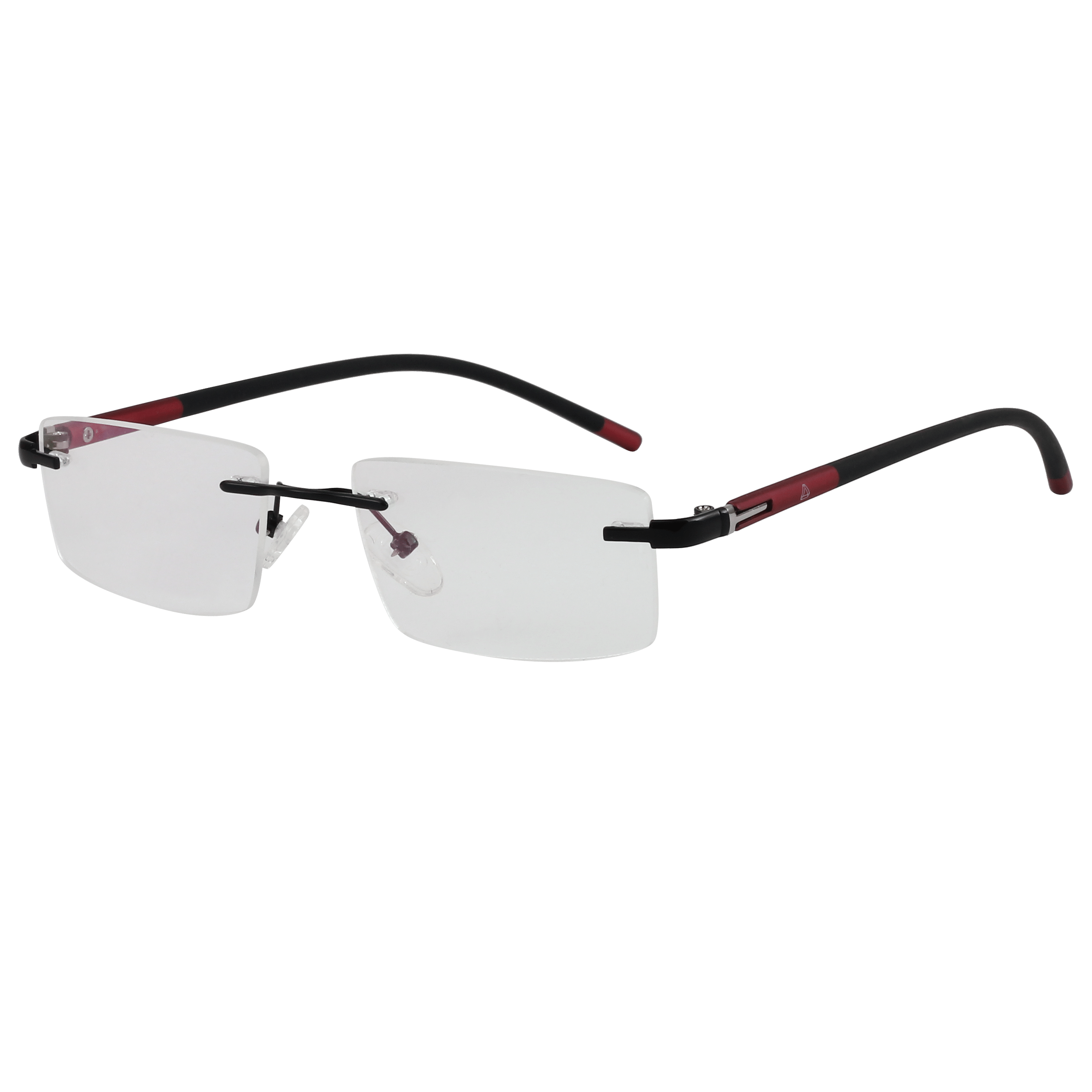 Inspira A2102 Frame Black Unisex Full Rubber — Black frame