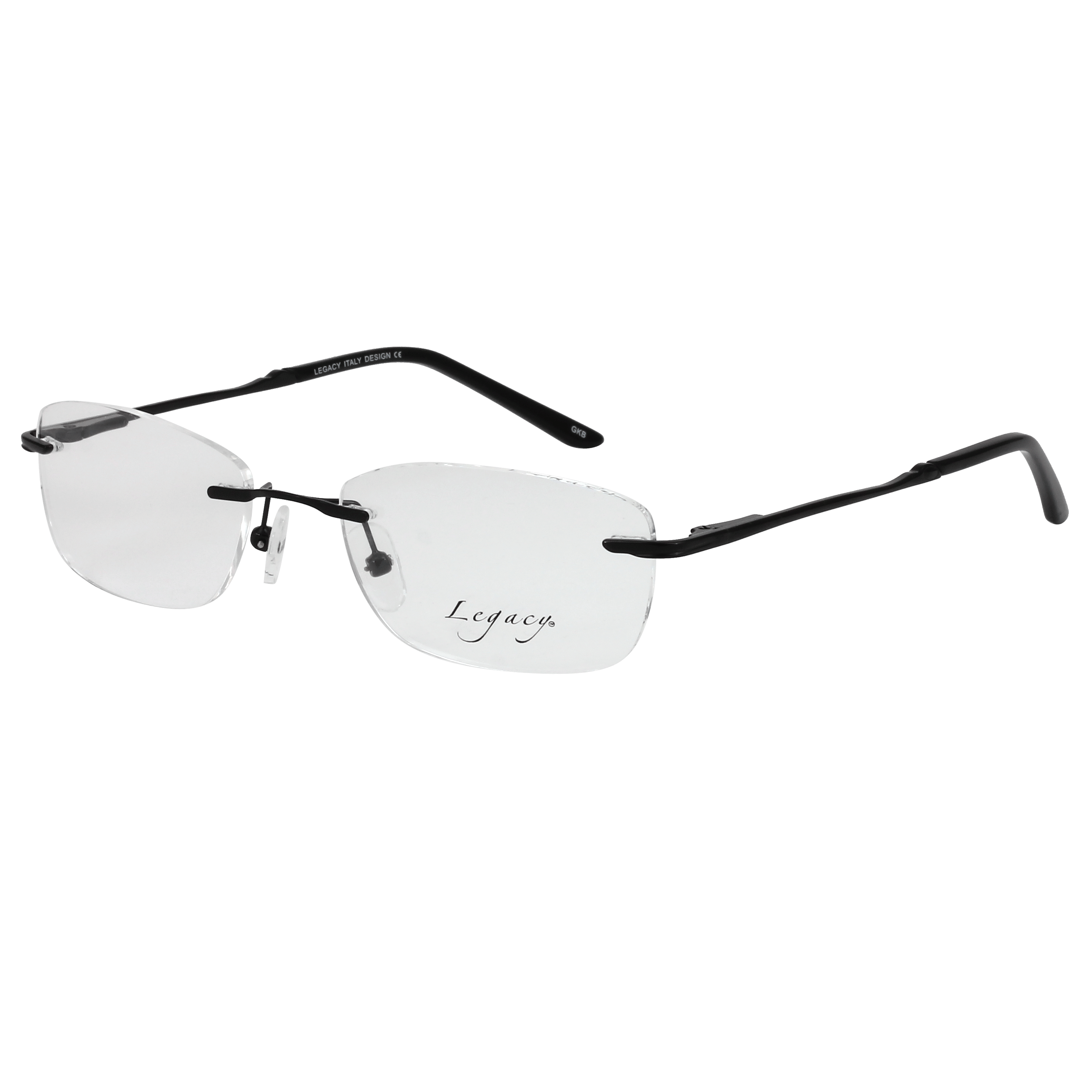 Inspira 8915N Frame Black Female RimLess Metal