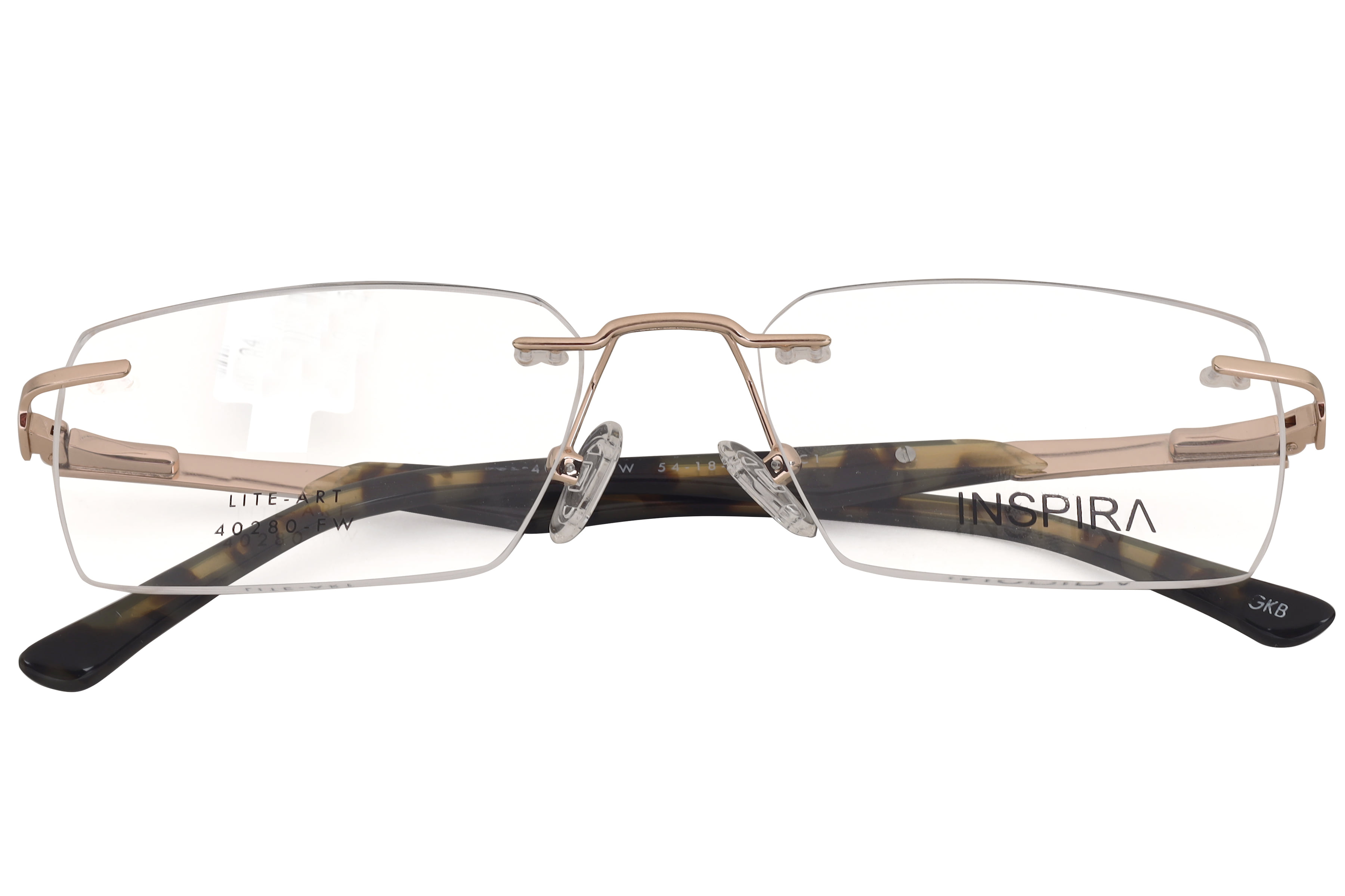INSPIRA 40280-FW C1 Frame — Gold frame — view 4