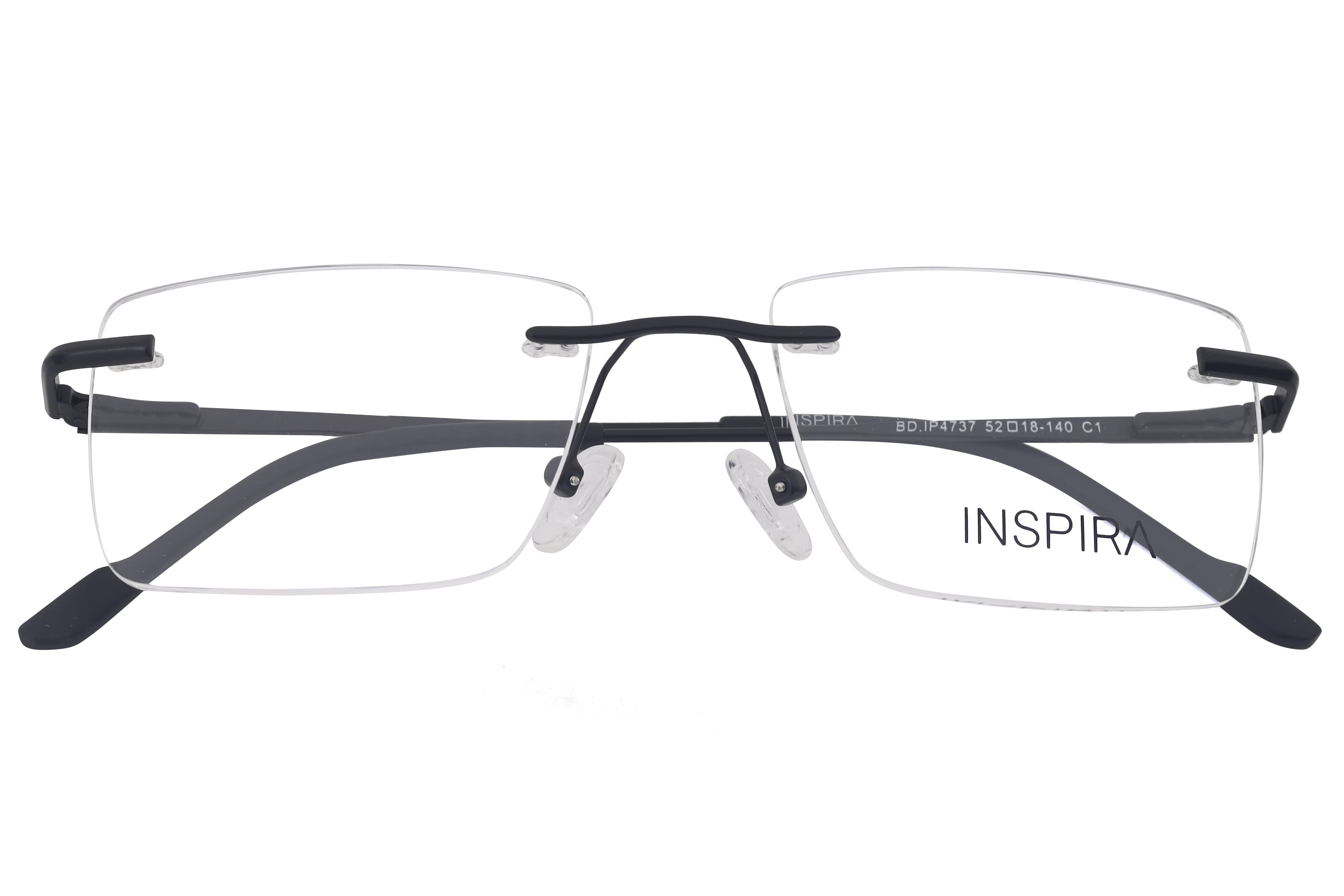 INSPIRA BDIP4737 C1 Frame — Matt Black frame — view 3