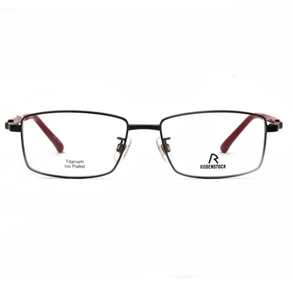 Rodenstock N R 0502 Frame Grey Male Full Titanium — Grey frame