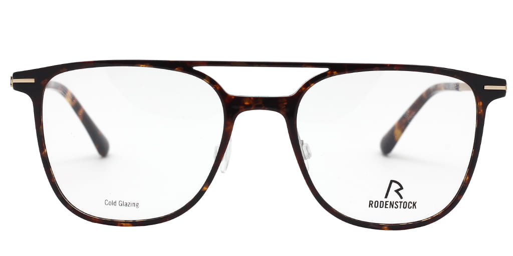 Rodenstock N R 9112 Frame Tortoise Male Full Metal Frame — Tortoise frame-0