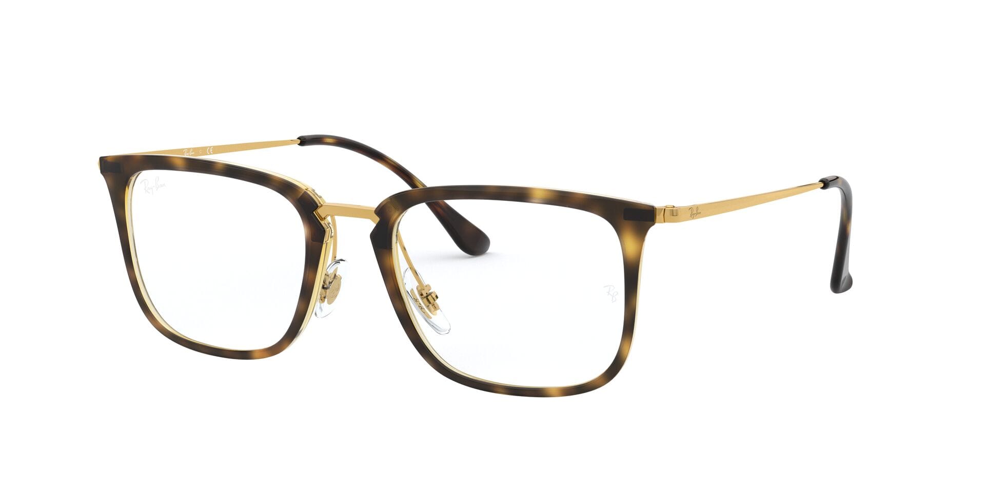 Rayban RB7141 Frame Brown Male Full Metal — Brown frame