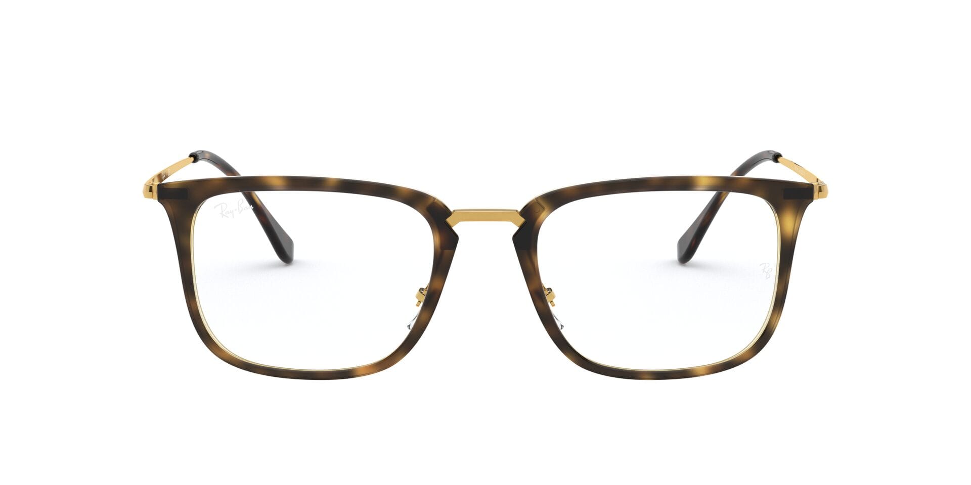 Rayban RB7141 Frame Brown Male Full Metal Frame — Brown frame — view 2