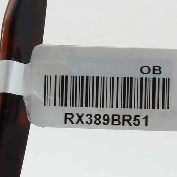 Rayban RX5286 Frame Brown Male Full Shell Frame — Brown frame — view 1