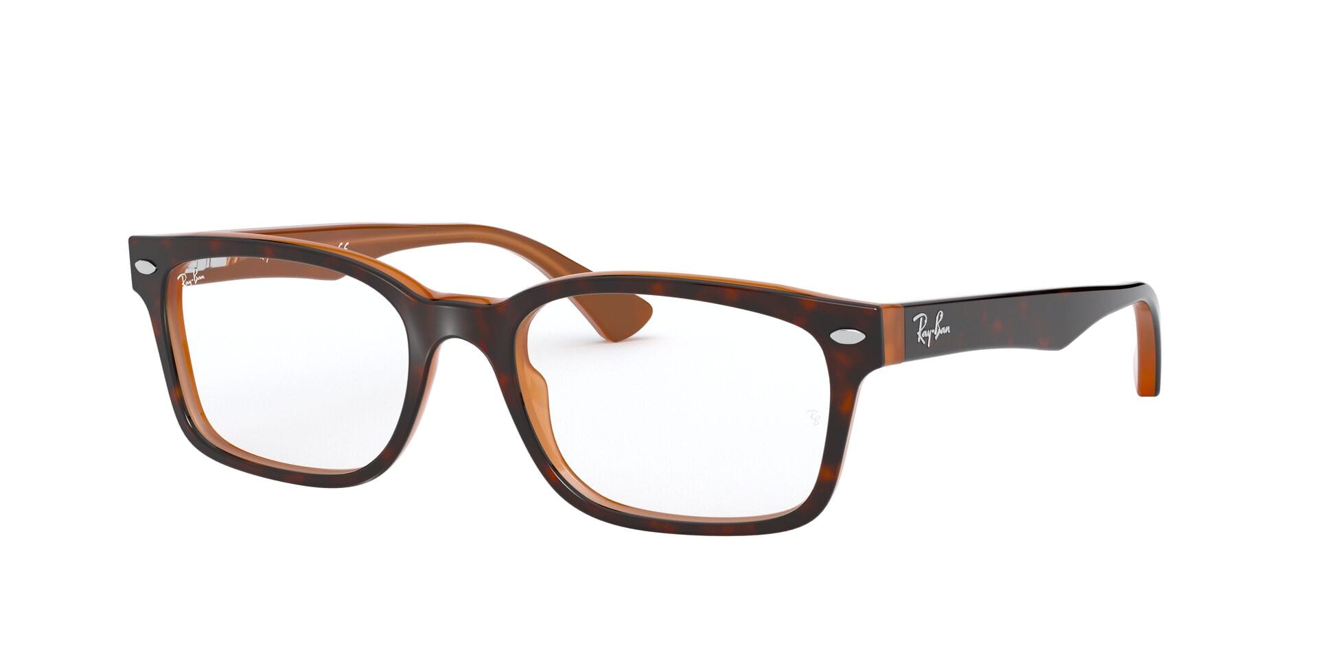 Rayban RX5286 Frame Brown Male Full Shell — Brown frame