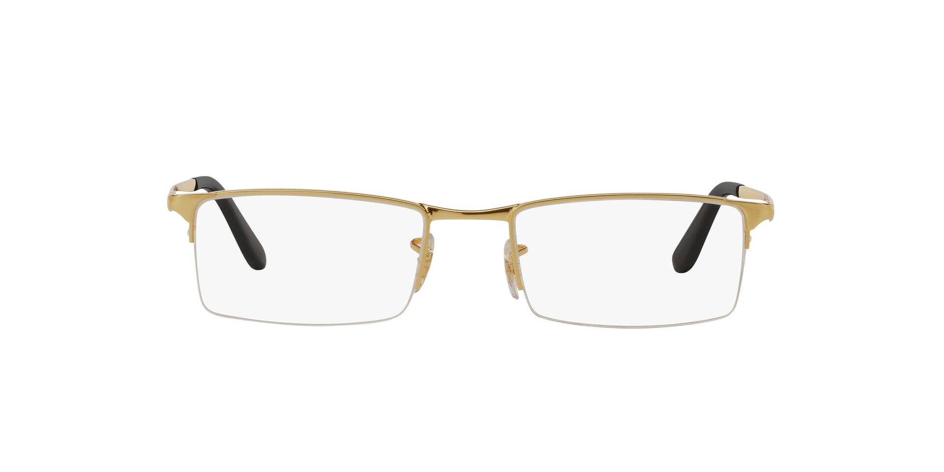 Rayban 0RX6304I Frame Gold Unisex Supra Metal Frame — Gold frame — view 2
