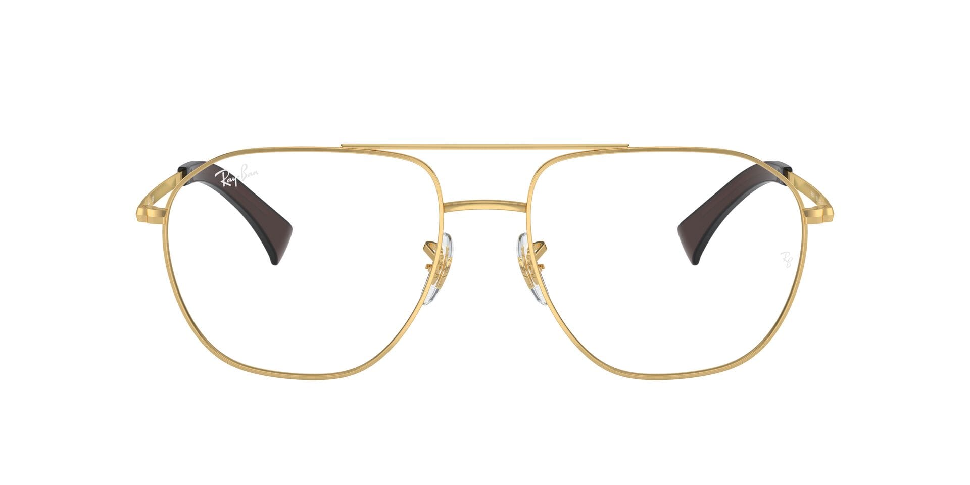 Rayban 0RB6514I Frame Gold Unisex Full Metal Frame — Gold frame — view 2