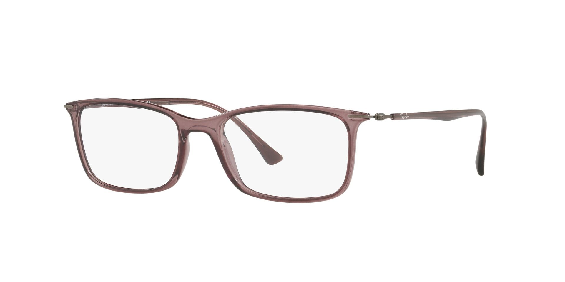 Rayban RB 7031 Frame Brown Male Full Shell — Brown frame