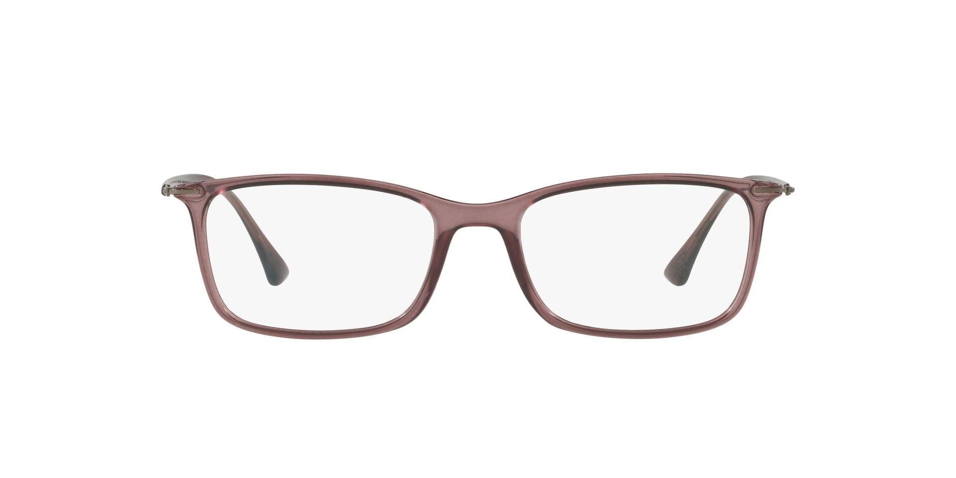 Rayban RB 7031 Frame Brown Male Full Shell Frame — Brown frame — view 2