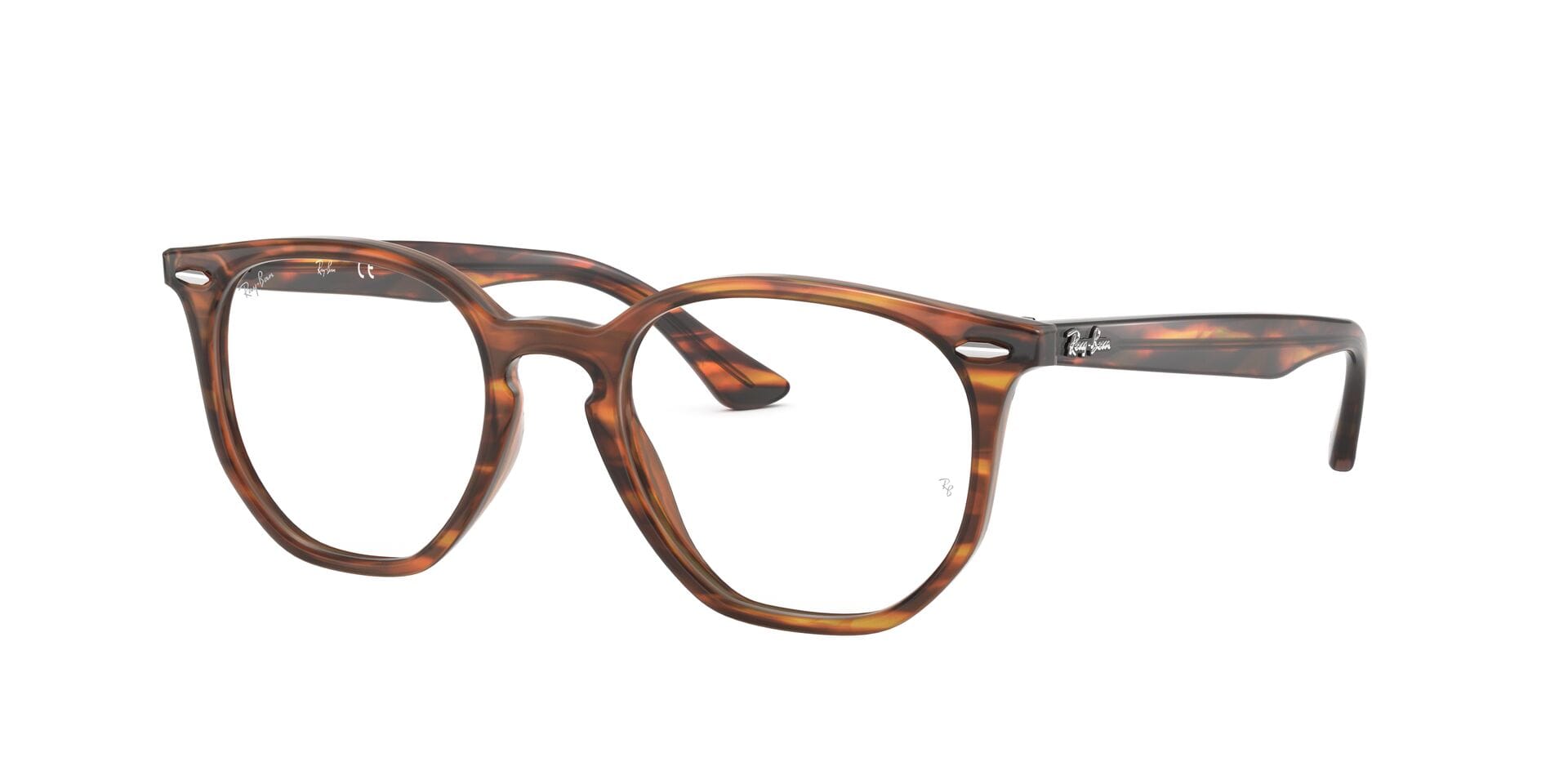 Rayban RB7151 Frame Brown Male Full Shell — Brown frame