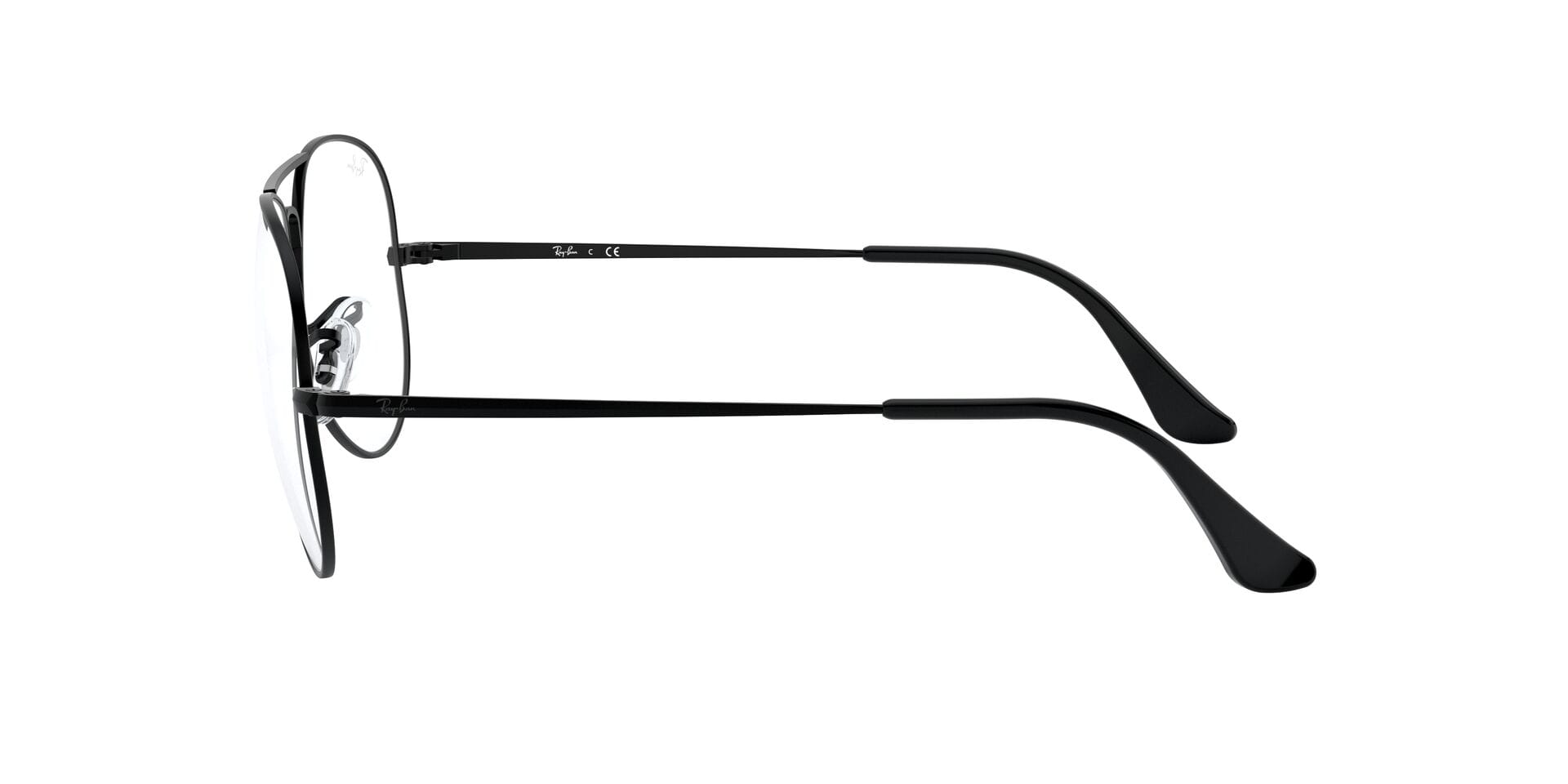 Rayban 0RX6489 Frame Black Unisex Full Metal Frame — Black frame — view 3