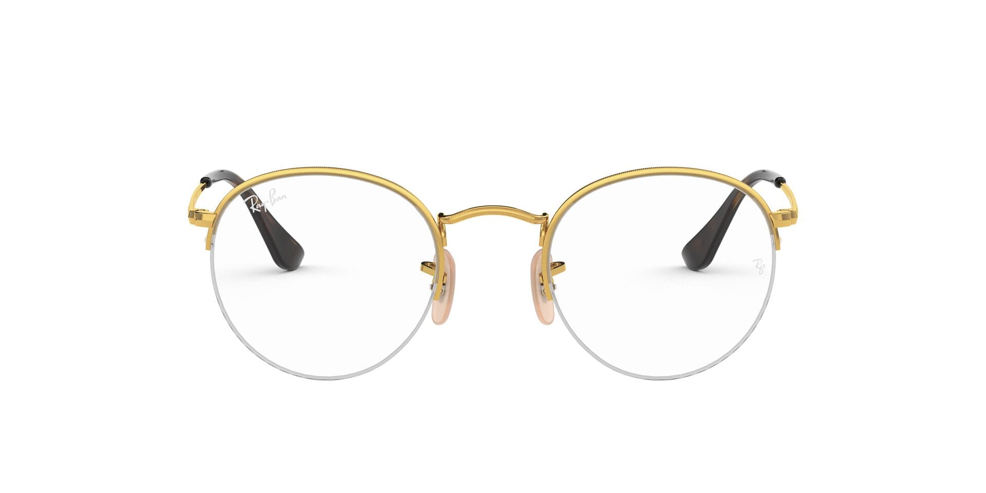Rayban RX3947V Frame Gold Male Supra Metal Frame — Gold frame — view 3