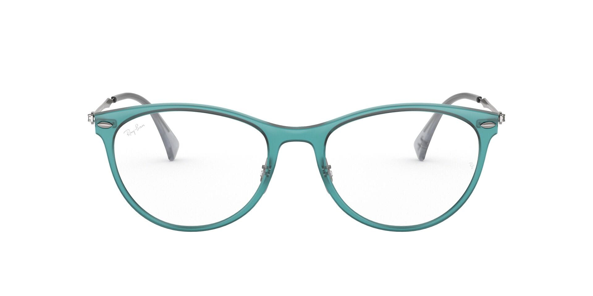 Rayban RB 7160 Frame Blue Female Full Metal Frame — Blue frame — view 3