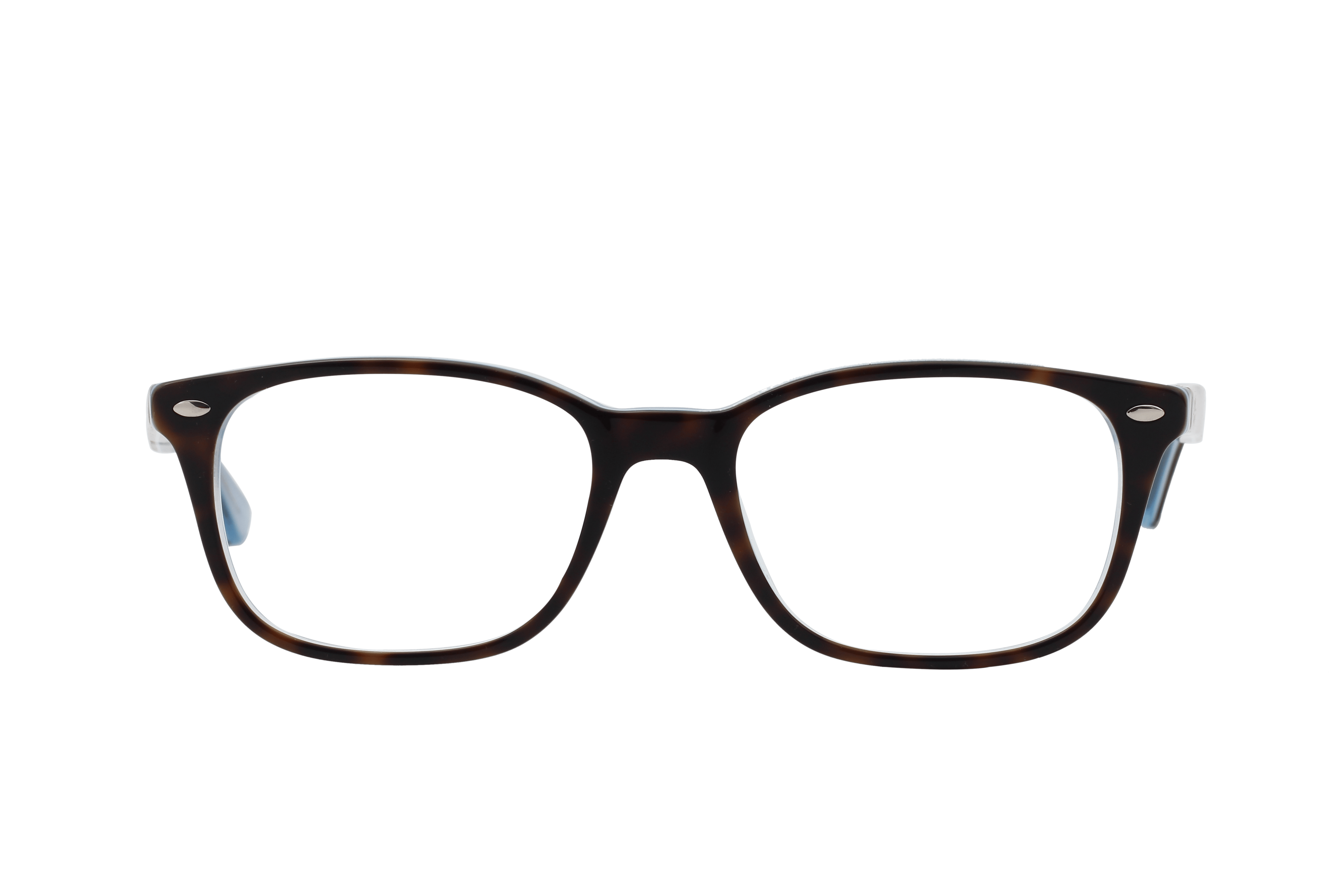 Rayban RX5375 Frame Brown Male Full Shell Frame — Brown frame — view 6