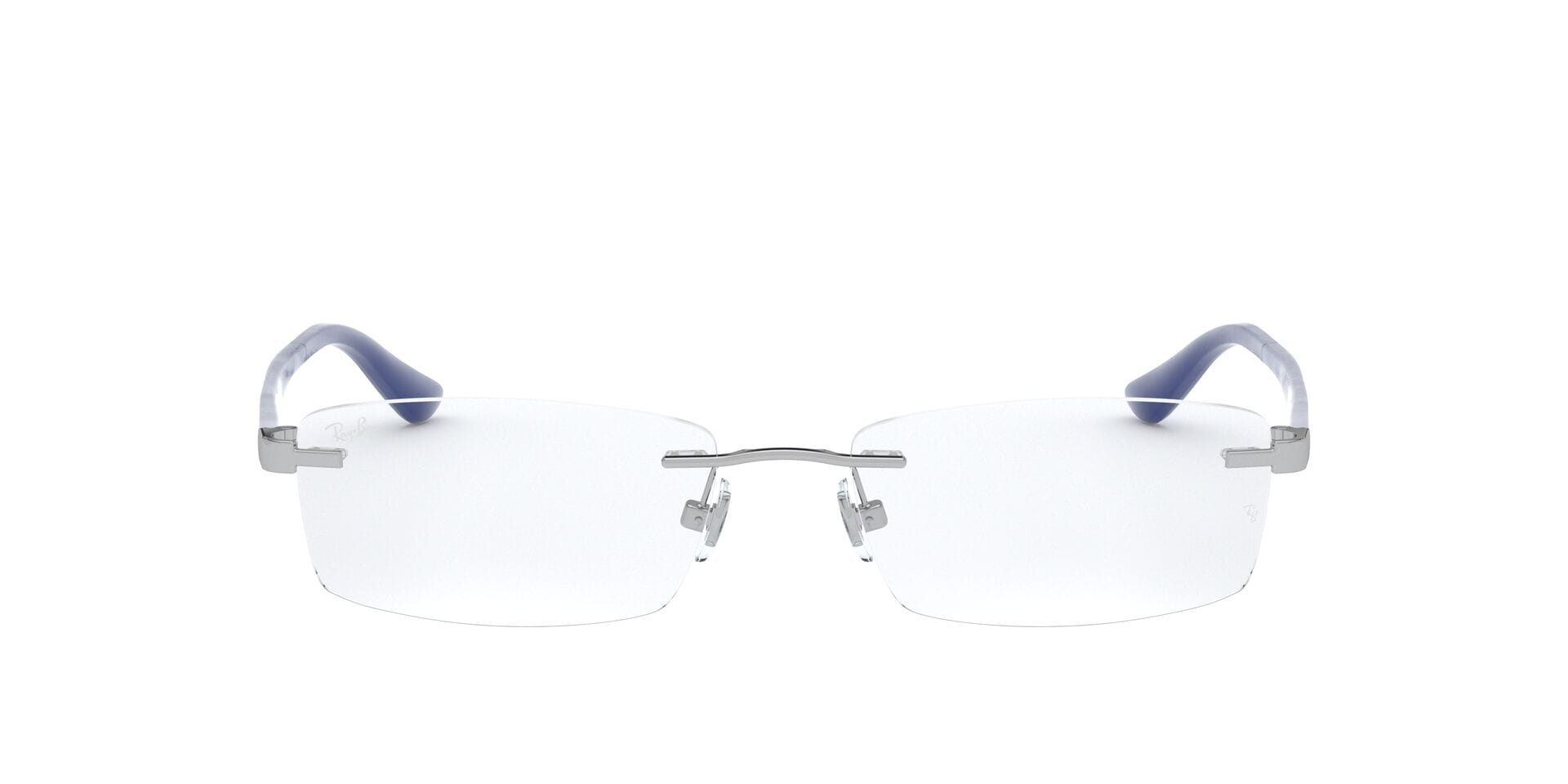 Rayban FR Rayban 0RX6326I Frame Silver Male RimLess Shell