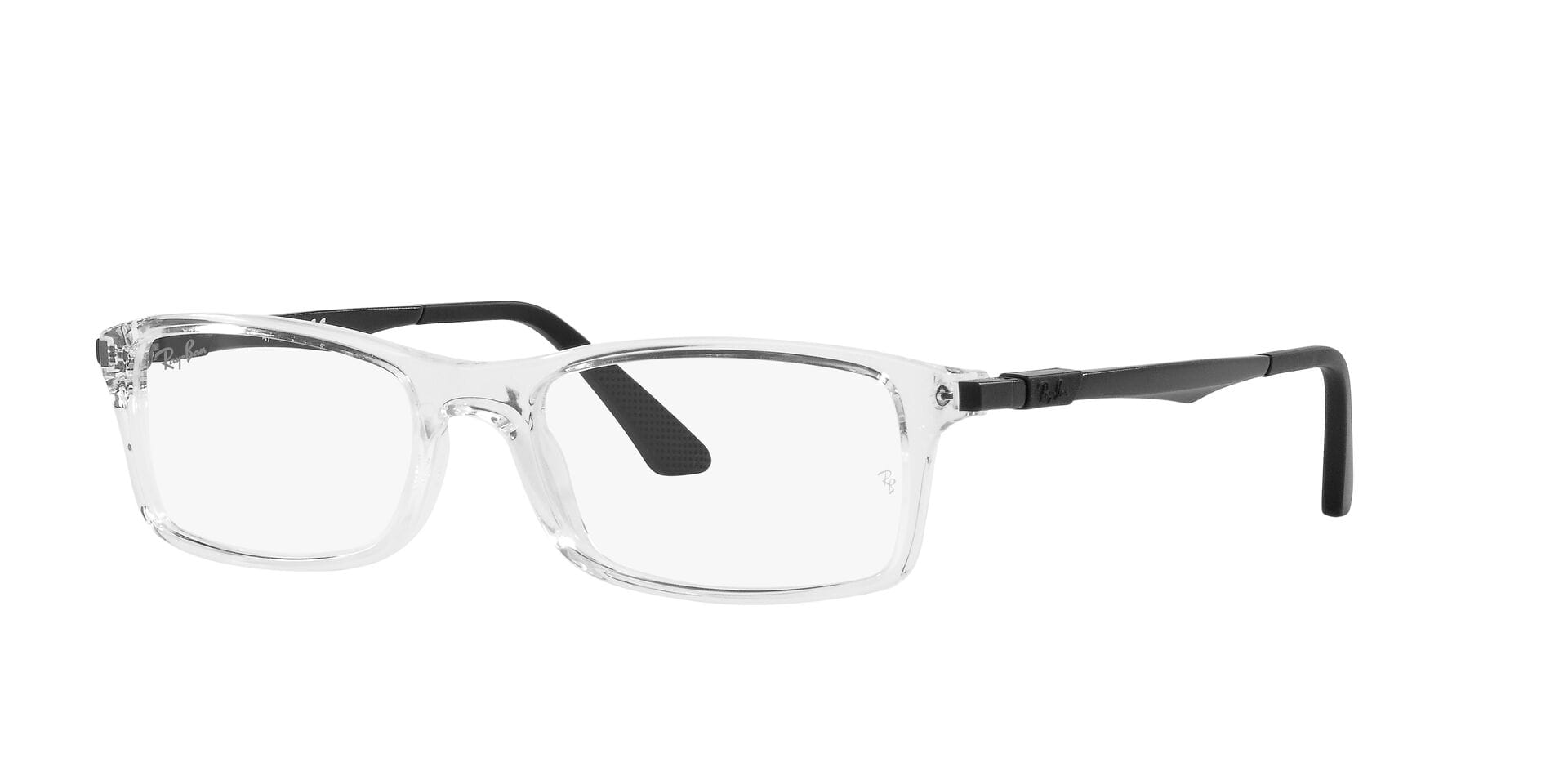 Rayban 0RX7017 Frame Transparent Unisex Full Metal — Transparent frame