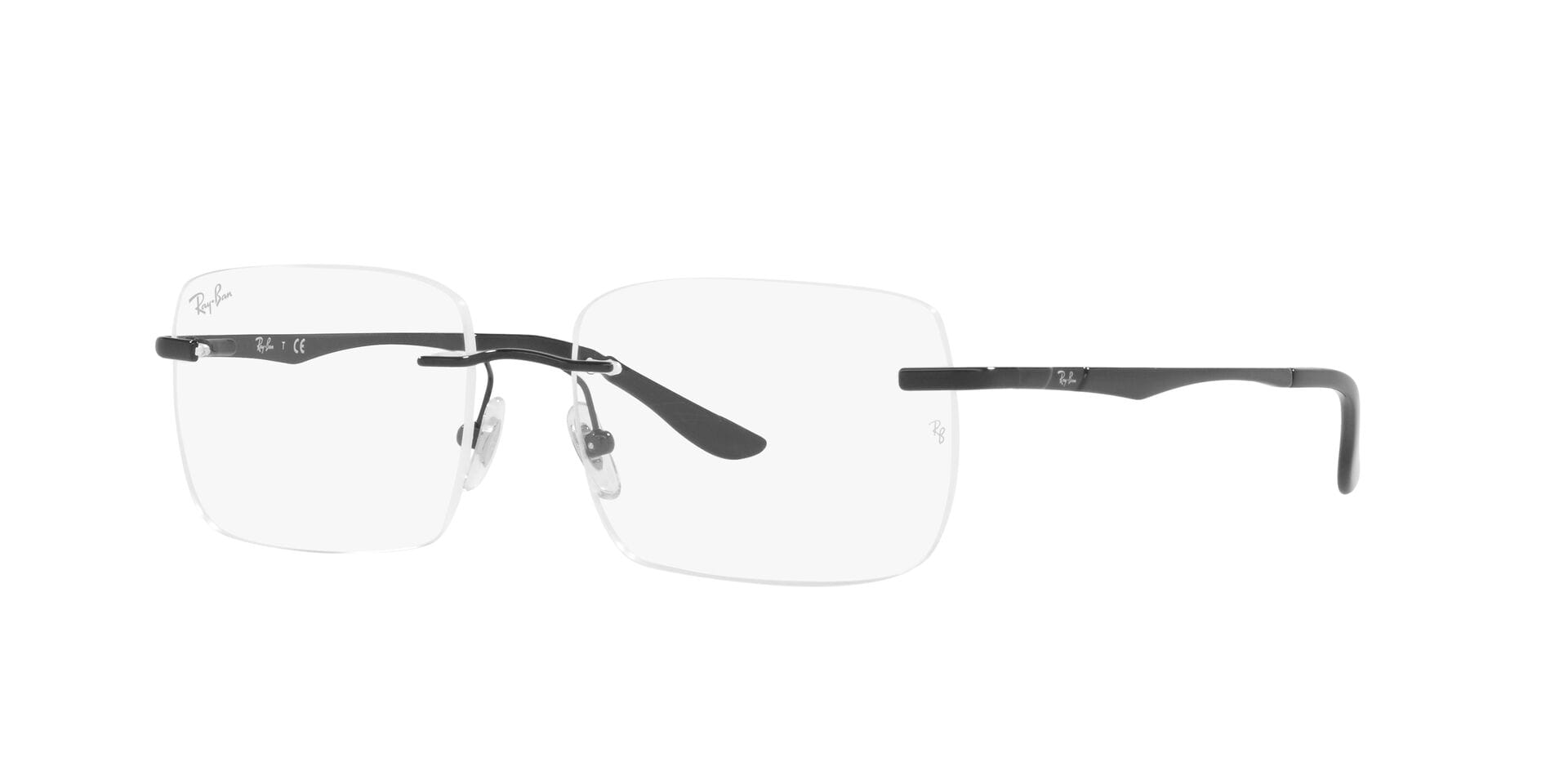 Rayban 0RX6483I Frame Black Male RimLess Metal