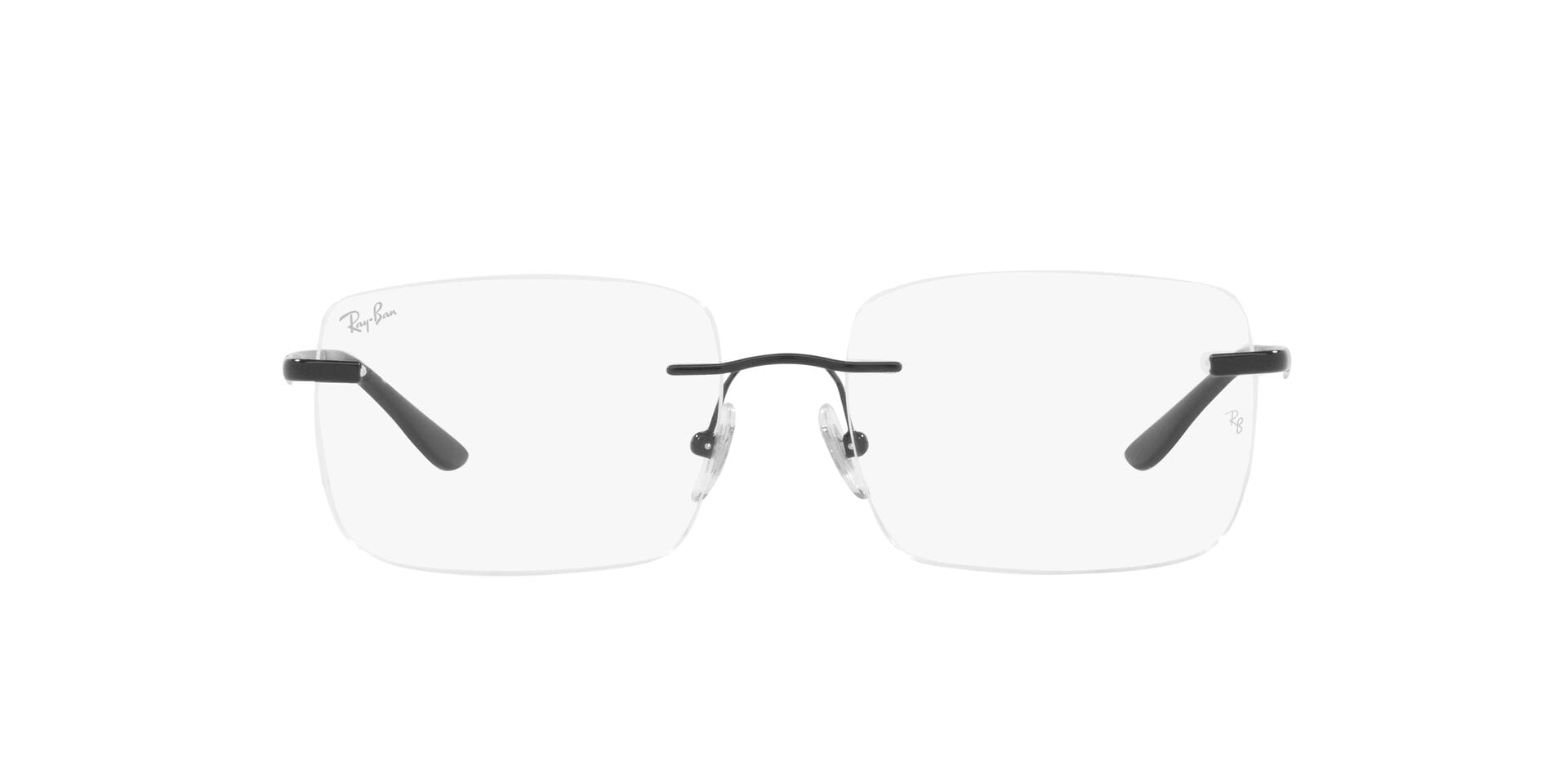 Rayban 0RX6483I Frame Black Male RimLess Metal