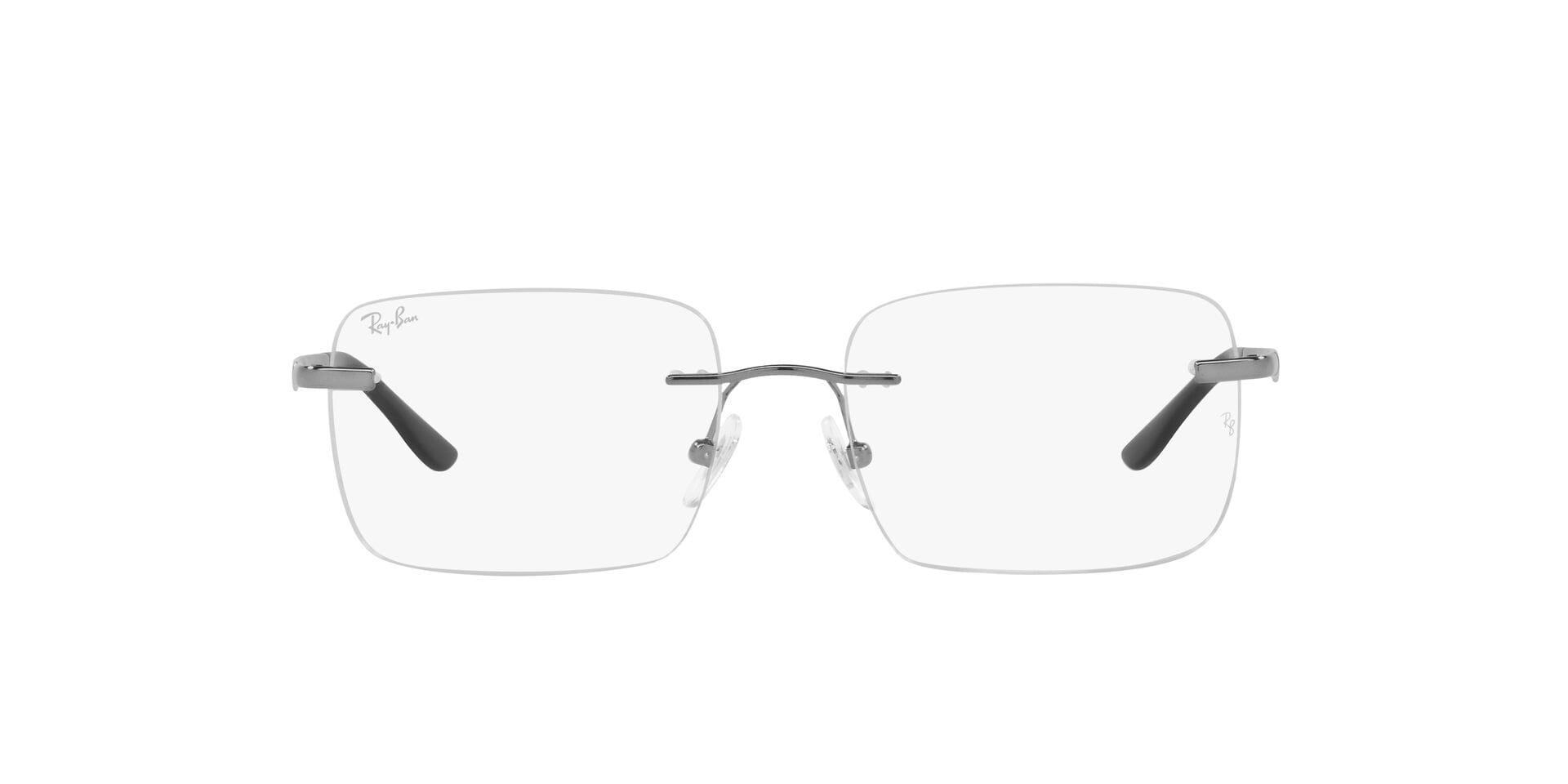 Rayban FR Rayban 0RX6483I Frame Gun Metal Male RimLess Titanium