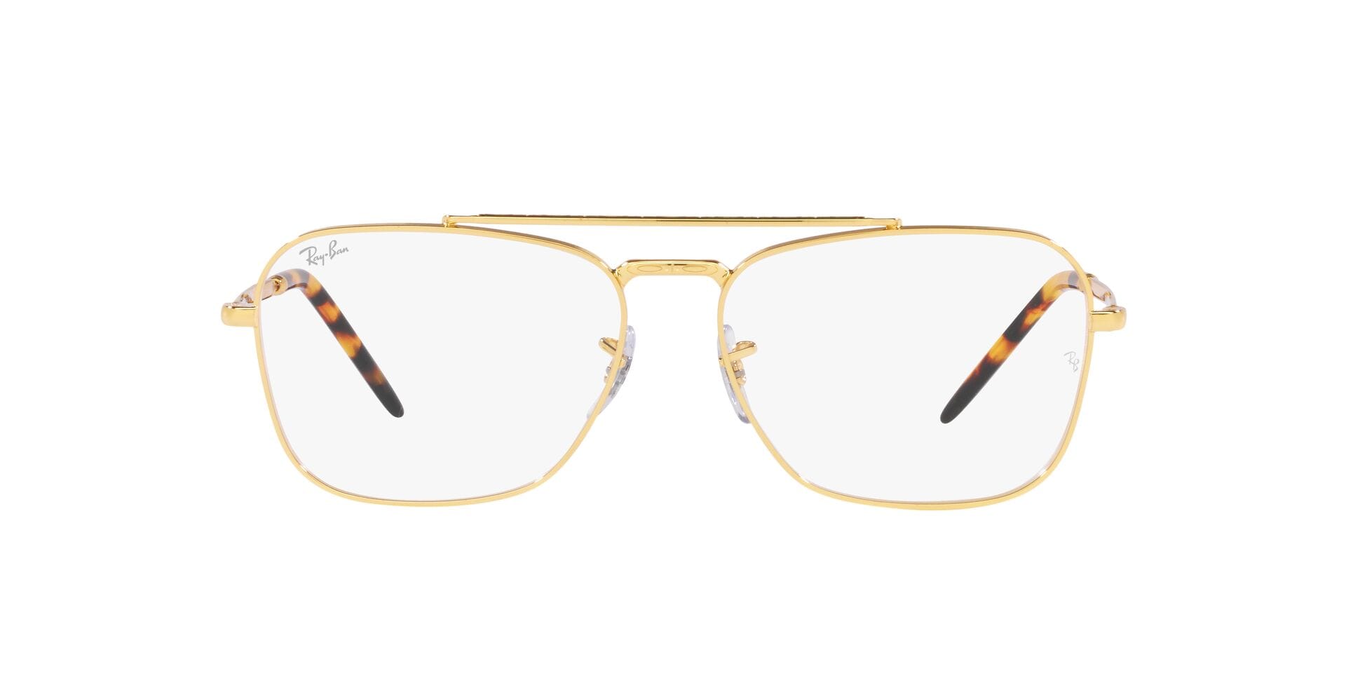 Rayban 0RX3636V Frame Gold Unisex Full Metal Frame — Gold frame — view 2