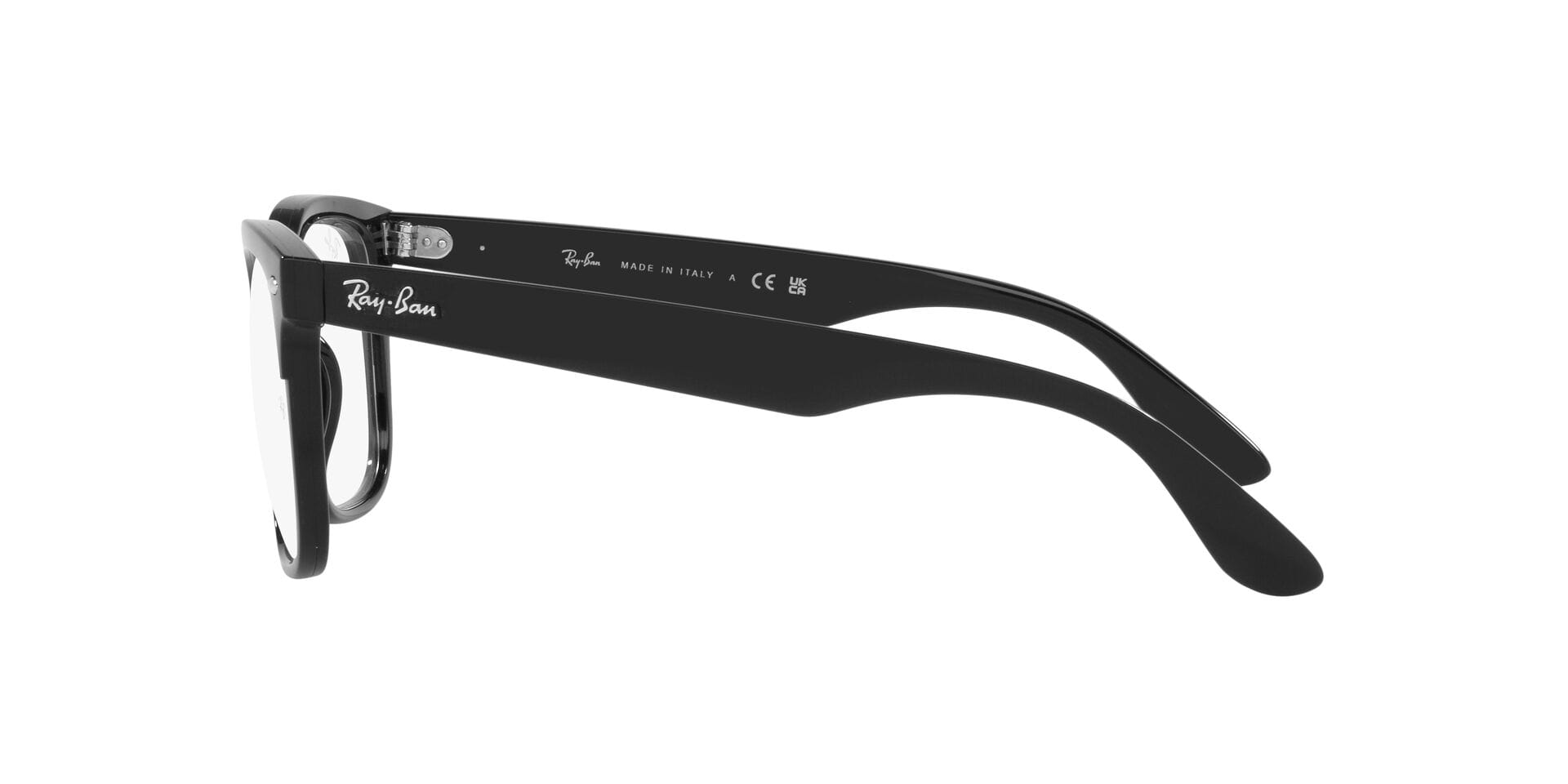 Rayban 0RX4487V Frame Black Unisex Full Shell Frame — Black frame — view 3
