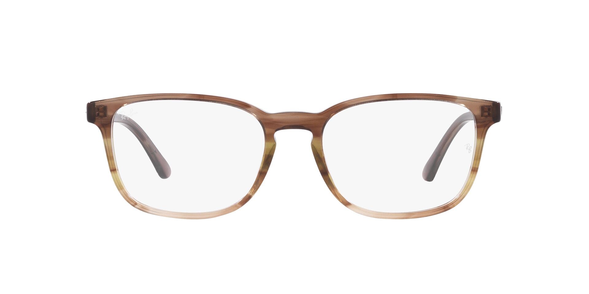 Rayban 0RB5418 Frame Brown Unisex Full Shell Frame — Brown frame — view 2