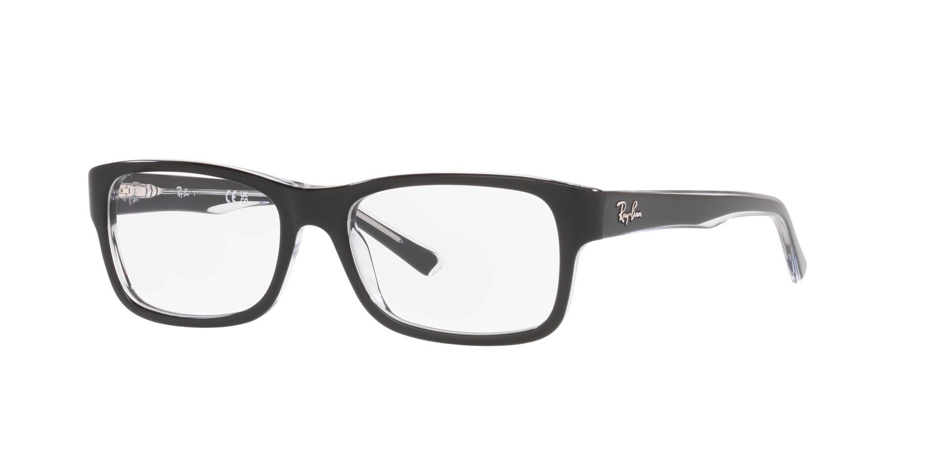 Rayban 0RX5268 Frame Black Male Full Shell — Black frame